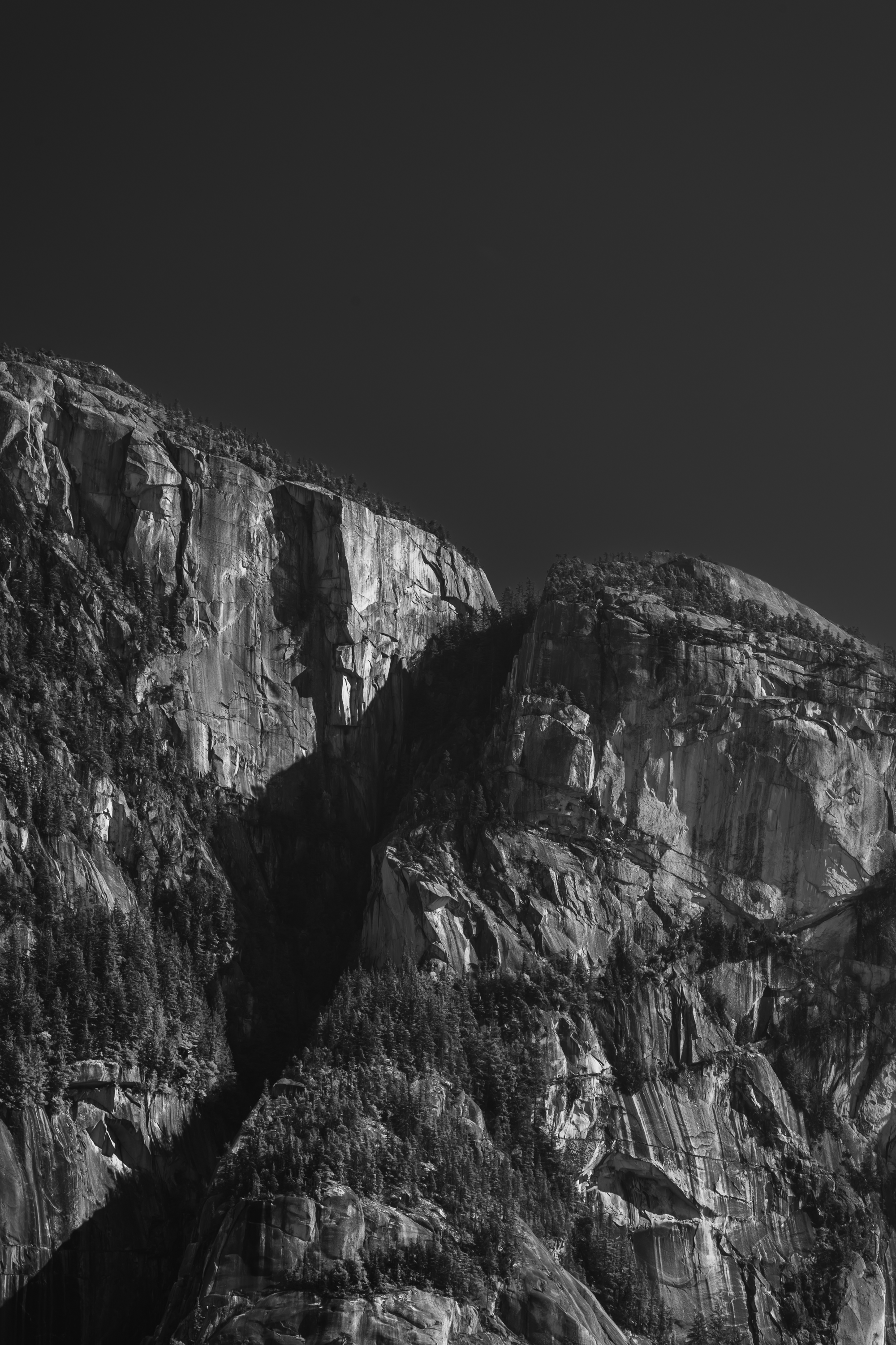 Stawamus Chief Provincial Park, Second Peak (Left), First Peak (Right), Squamish, BC, Canada