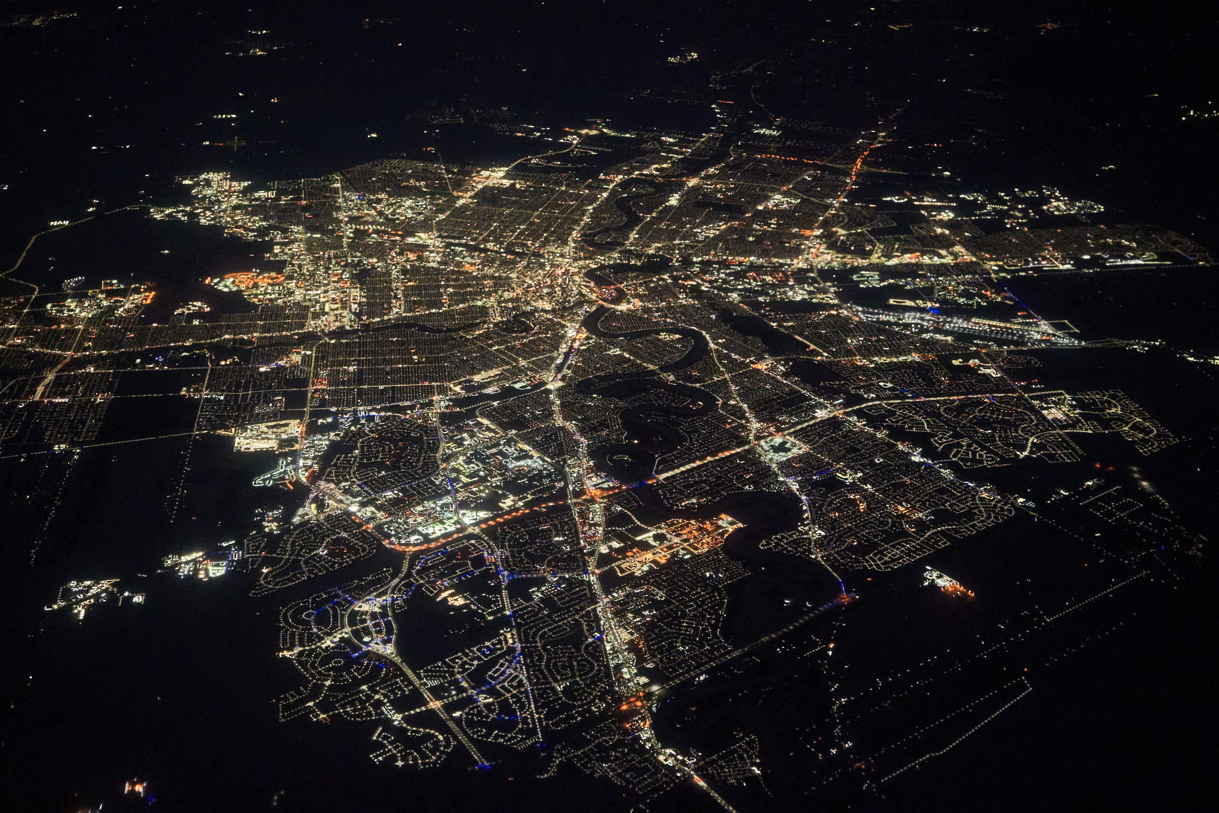 Night Time Winnipeg, Manitoba, 2023