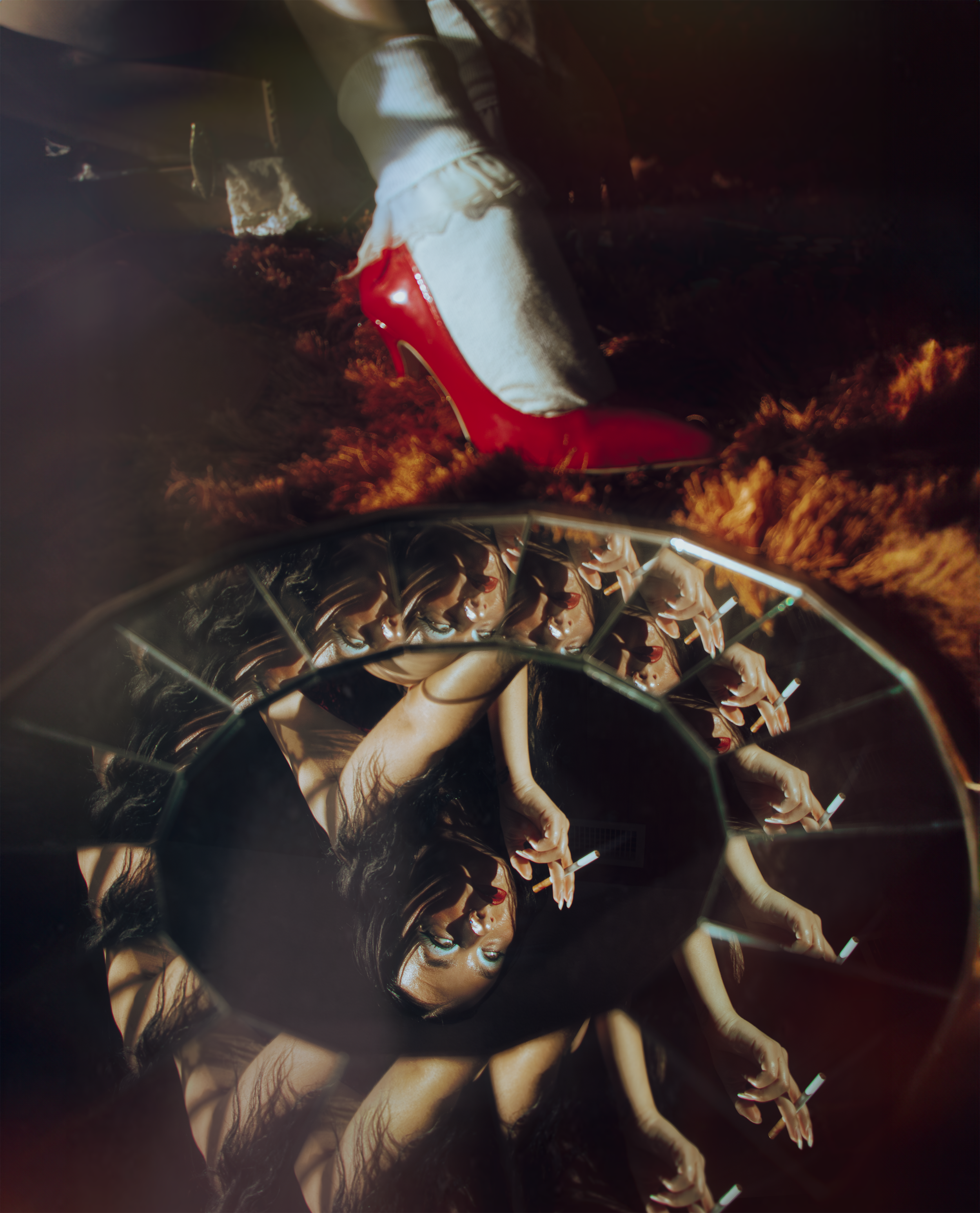 creative lighting portrait photography