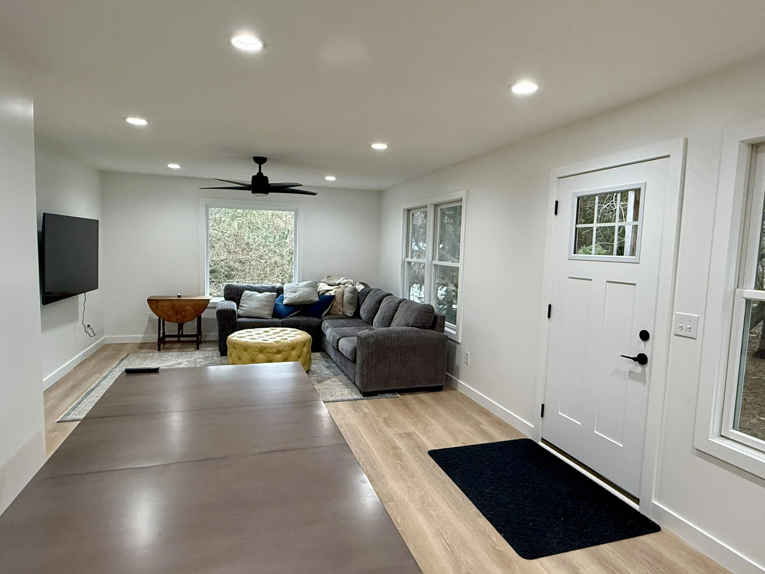 Full repaint of this home. 
ceilings, trim, windows, doors, walls