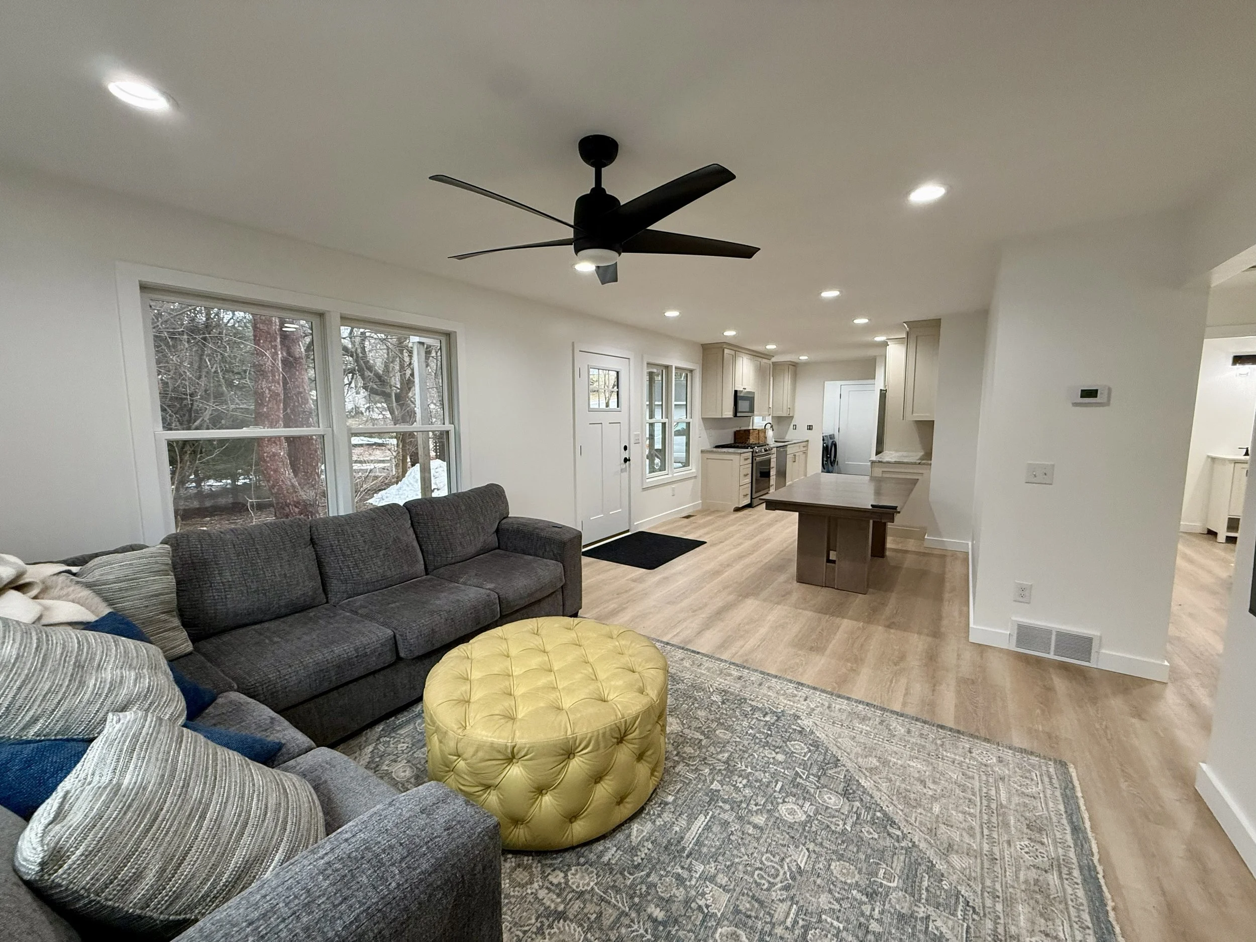 Full repaint of this home. 
ceilings, trim, windows, doors, walls