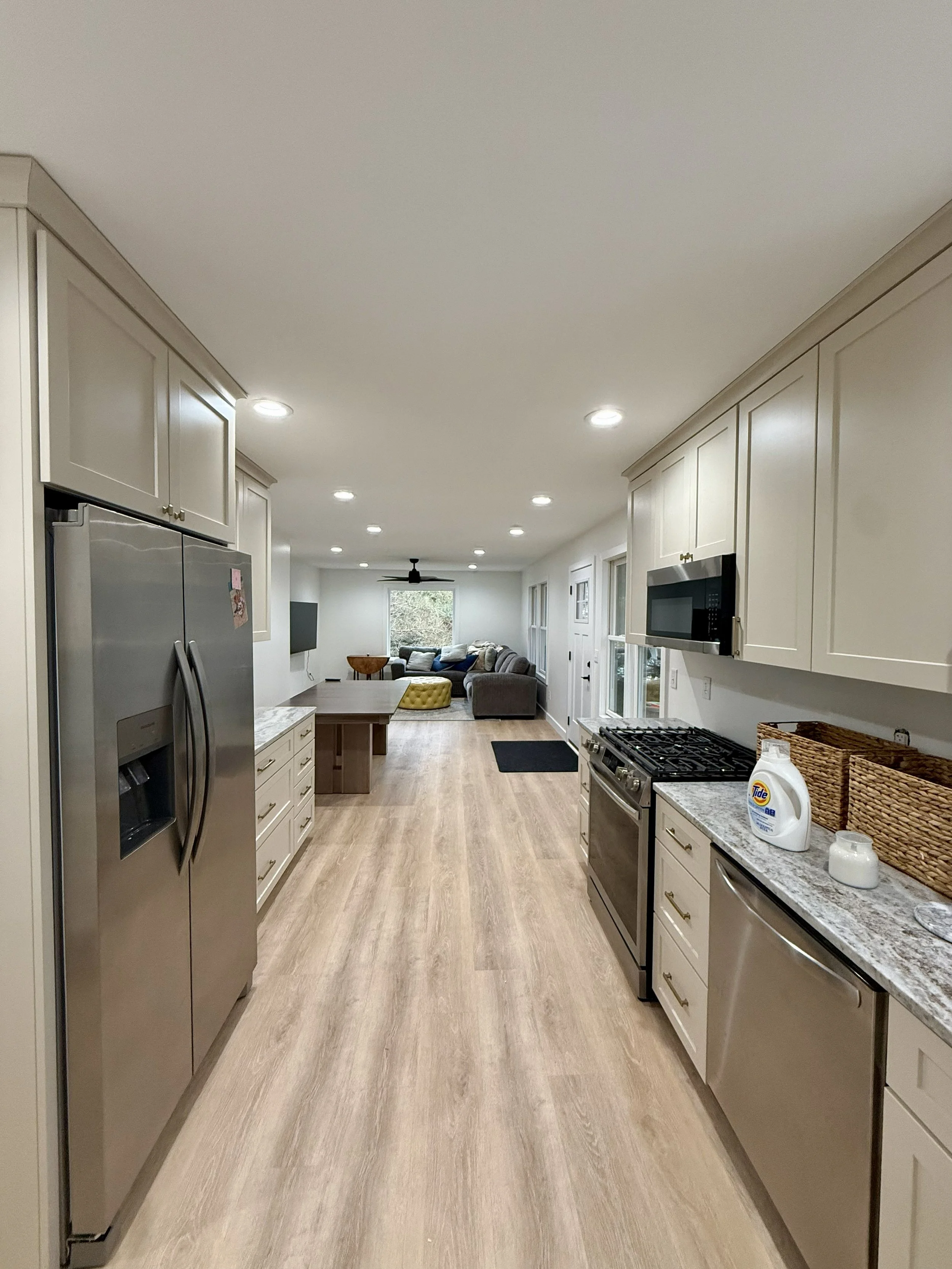 Full repaint of this home. 
ceilings, trim, windows, doors, walls