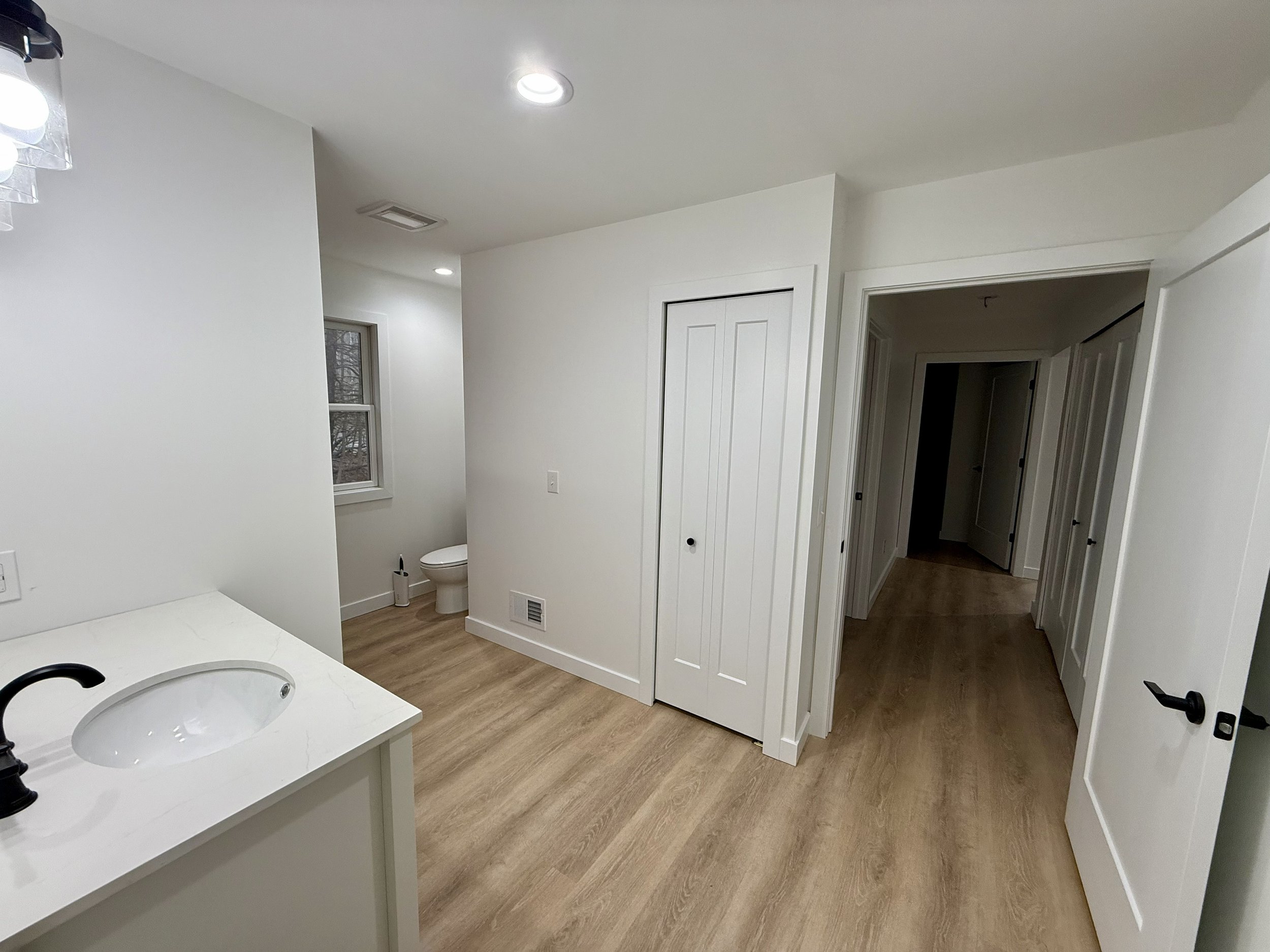 Full repaint of this home. 
ceilings, trim, windows, doors, walls