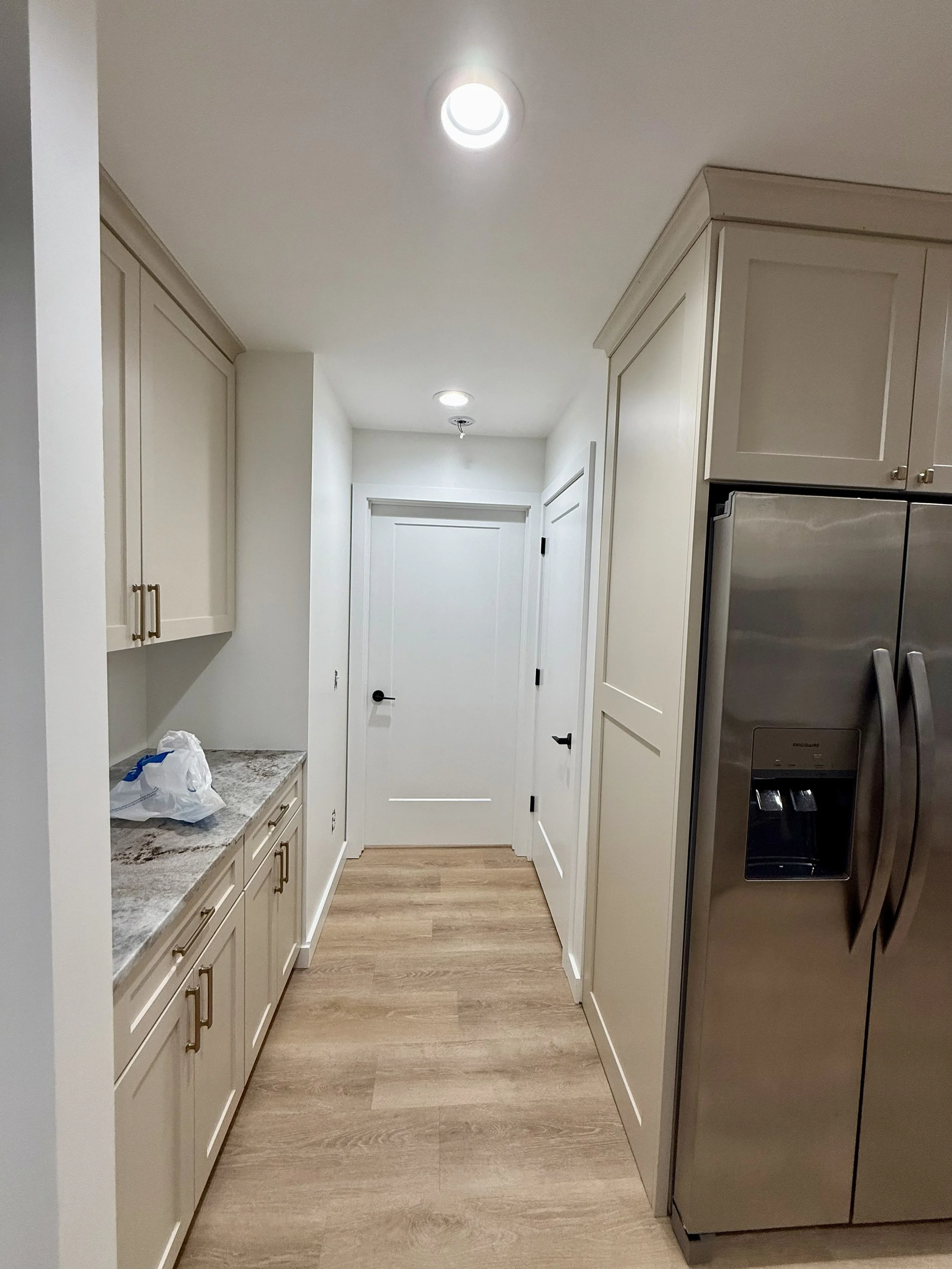 Full repaint of this home. 
ceilings, trim, windows, doors, walls