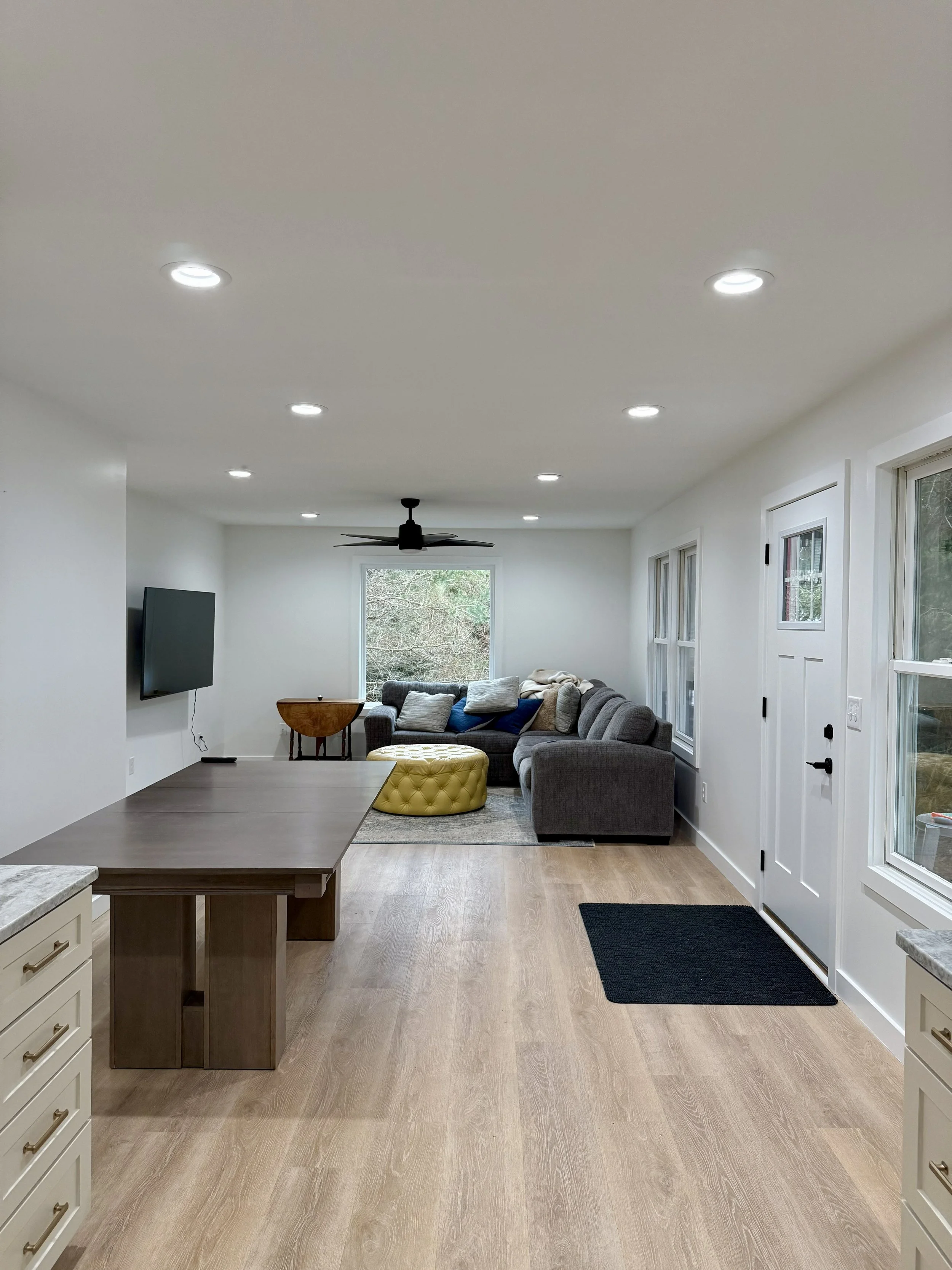 Full repaint of this home. 
ceilings, trim, windows, doors, walls