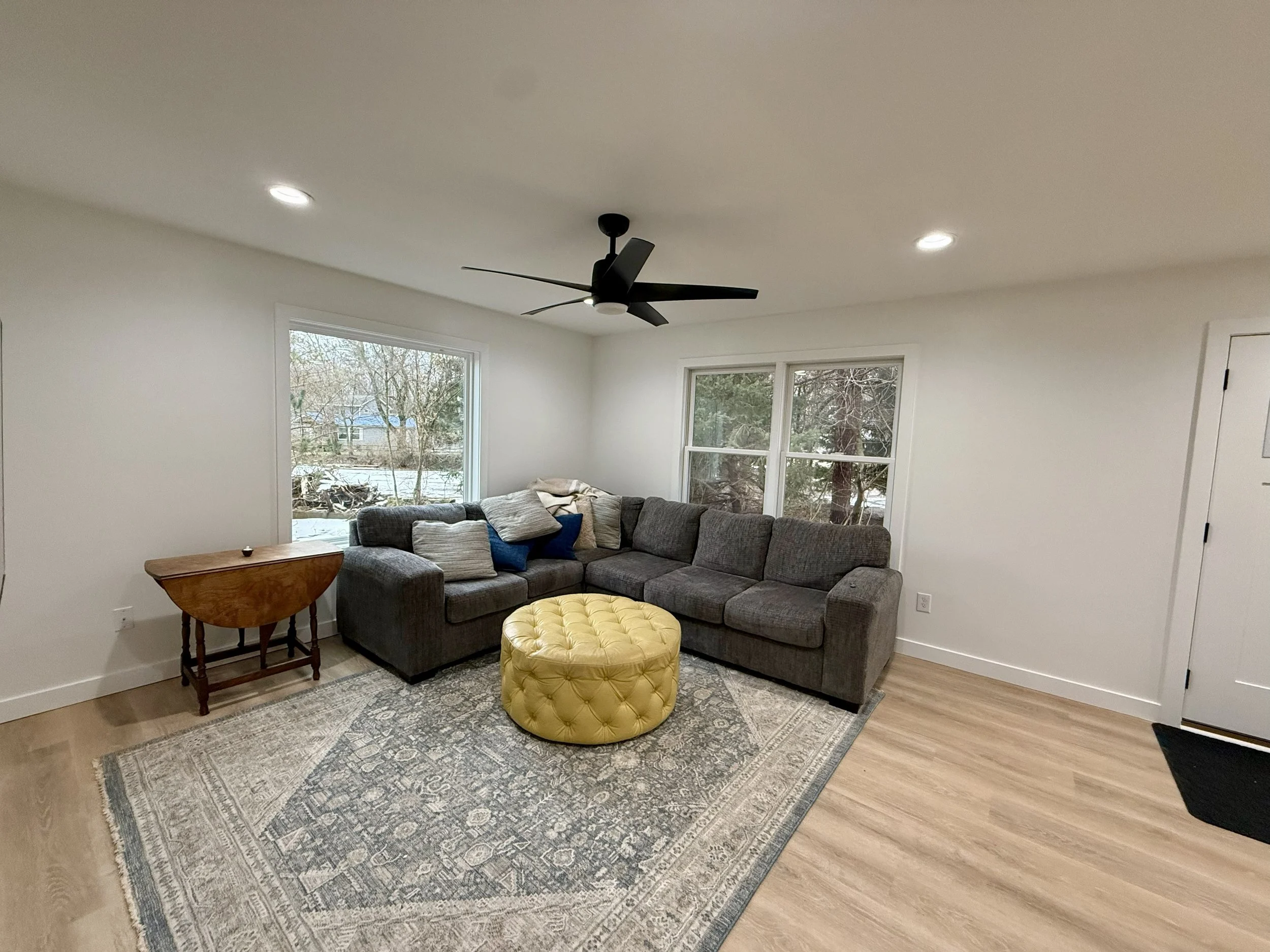 Full repaint of this home. 
ceilings, trim, windows, doors, walls