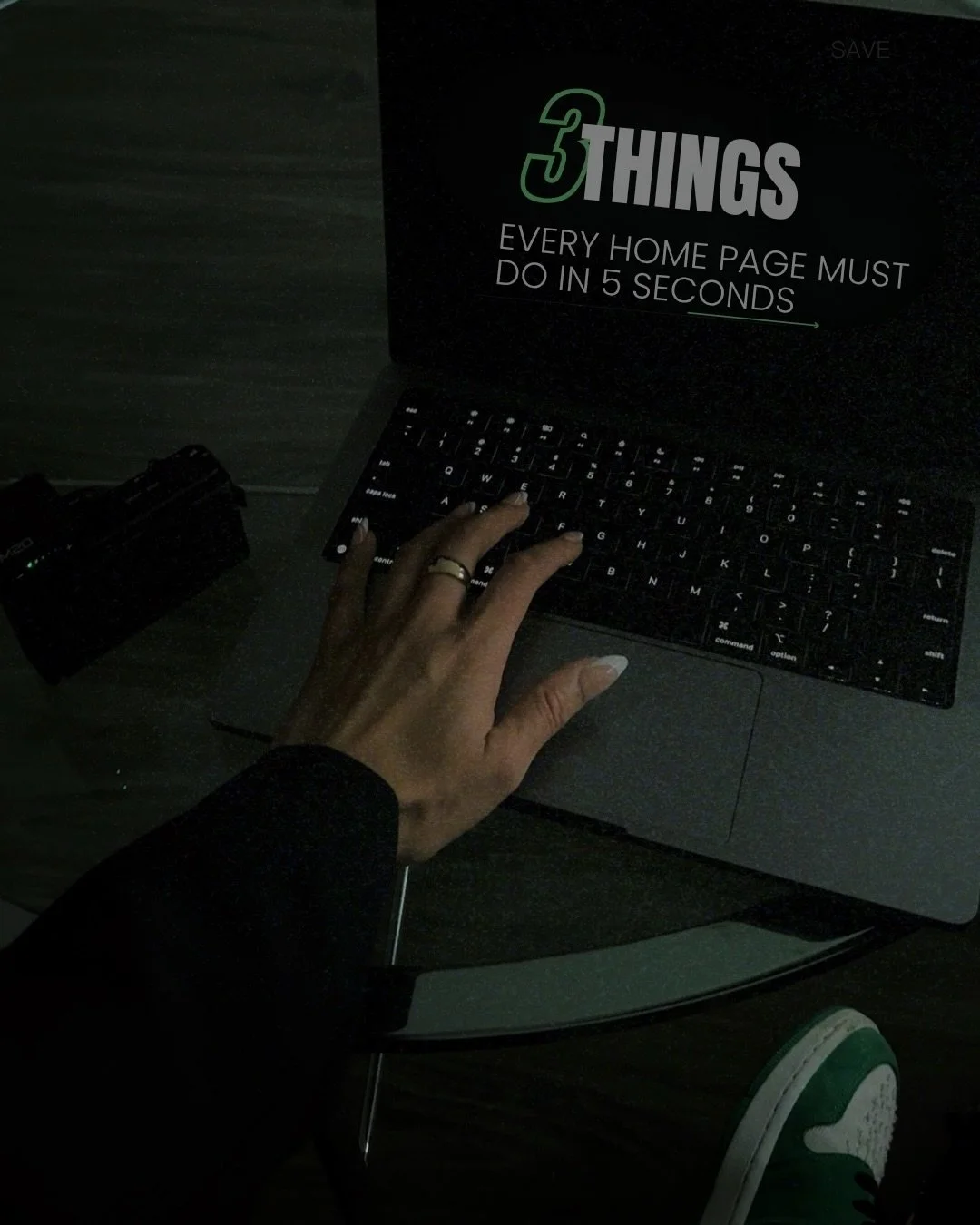 your website has 5 seconds to convince someone to stay.

most people are losing clients before they even get a chance to say hello and they don&rsquo;t even know it.
the fix isn&rsquo;t a prettier site. it&rsquo;s a smarter one.

save this and then D