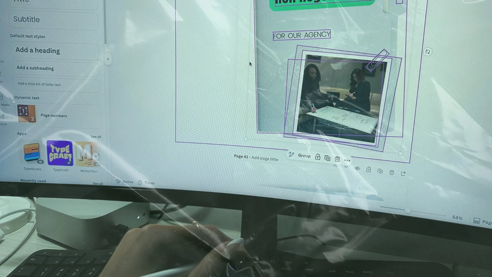 Digital color grading panel with color wheels labeled Lift, Gamma, Gain, showing color adjustments in a video editing software.