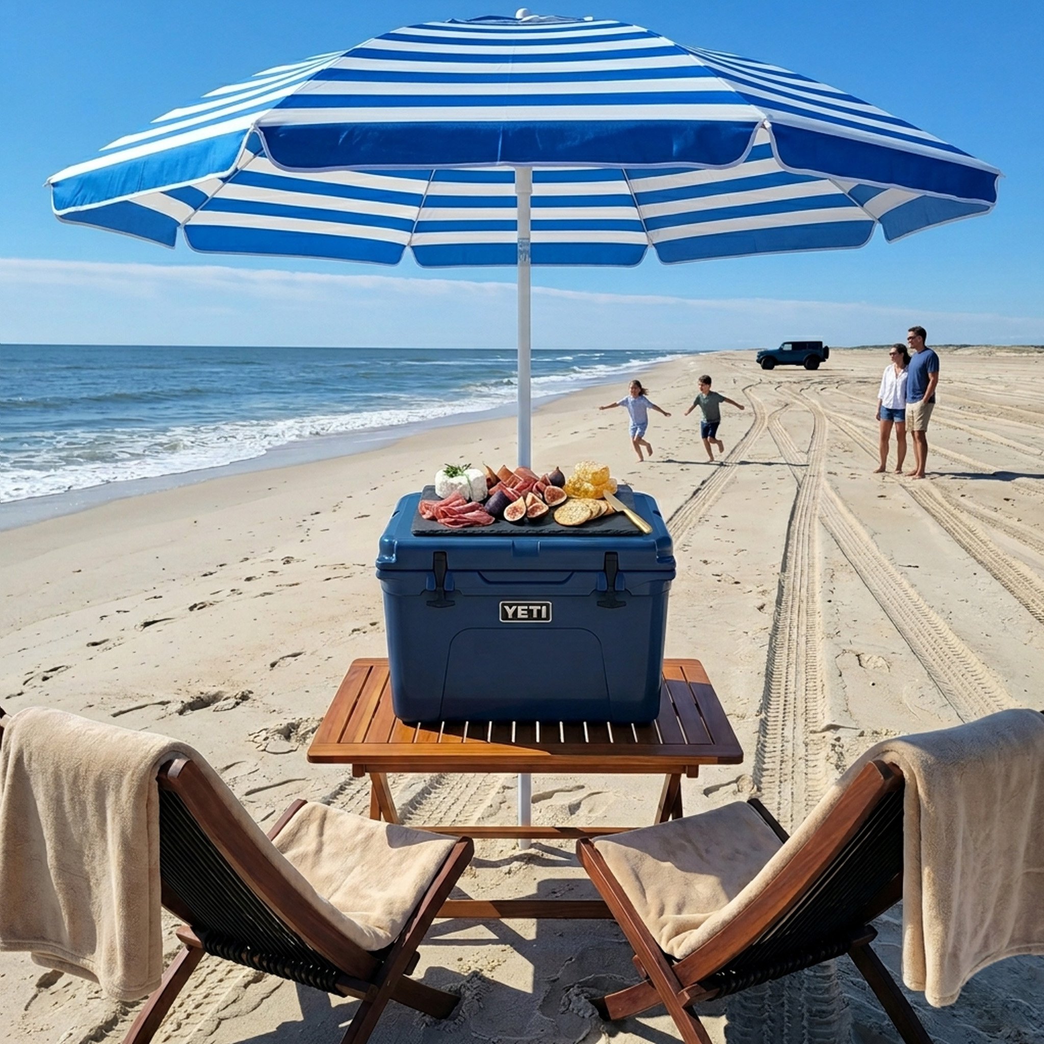 Day on the Beach: Your Luxury 4x4 Escape