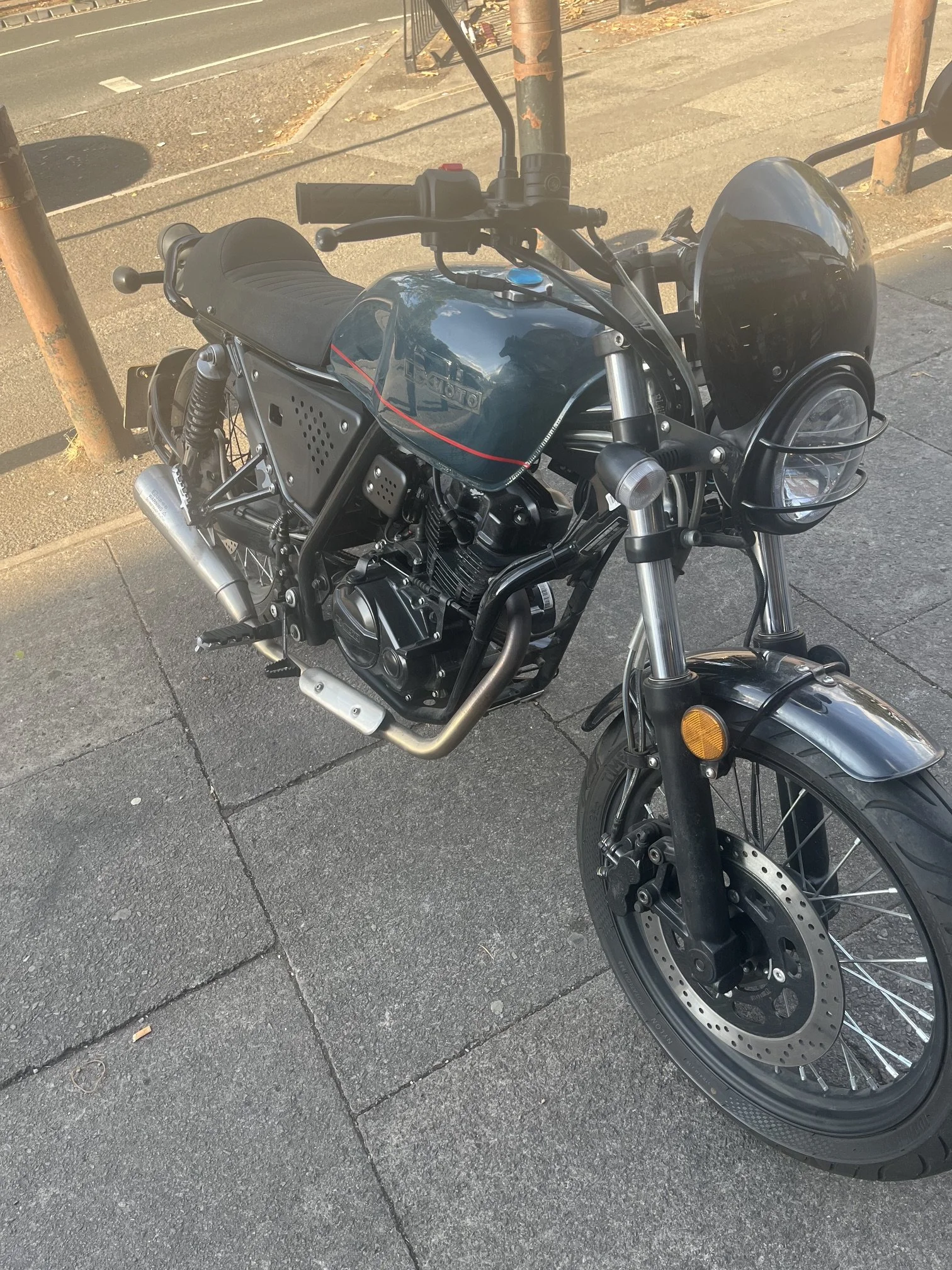 ONLY 700 MILES FROM NEW 125CC TEMPEST GT  £1395
