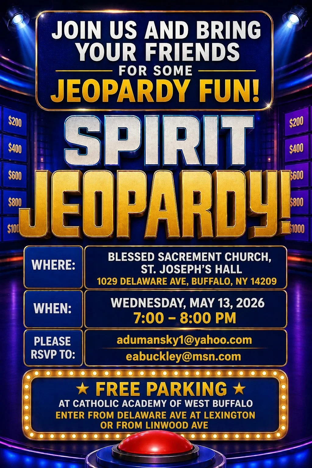 Spirit Jeopardy!