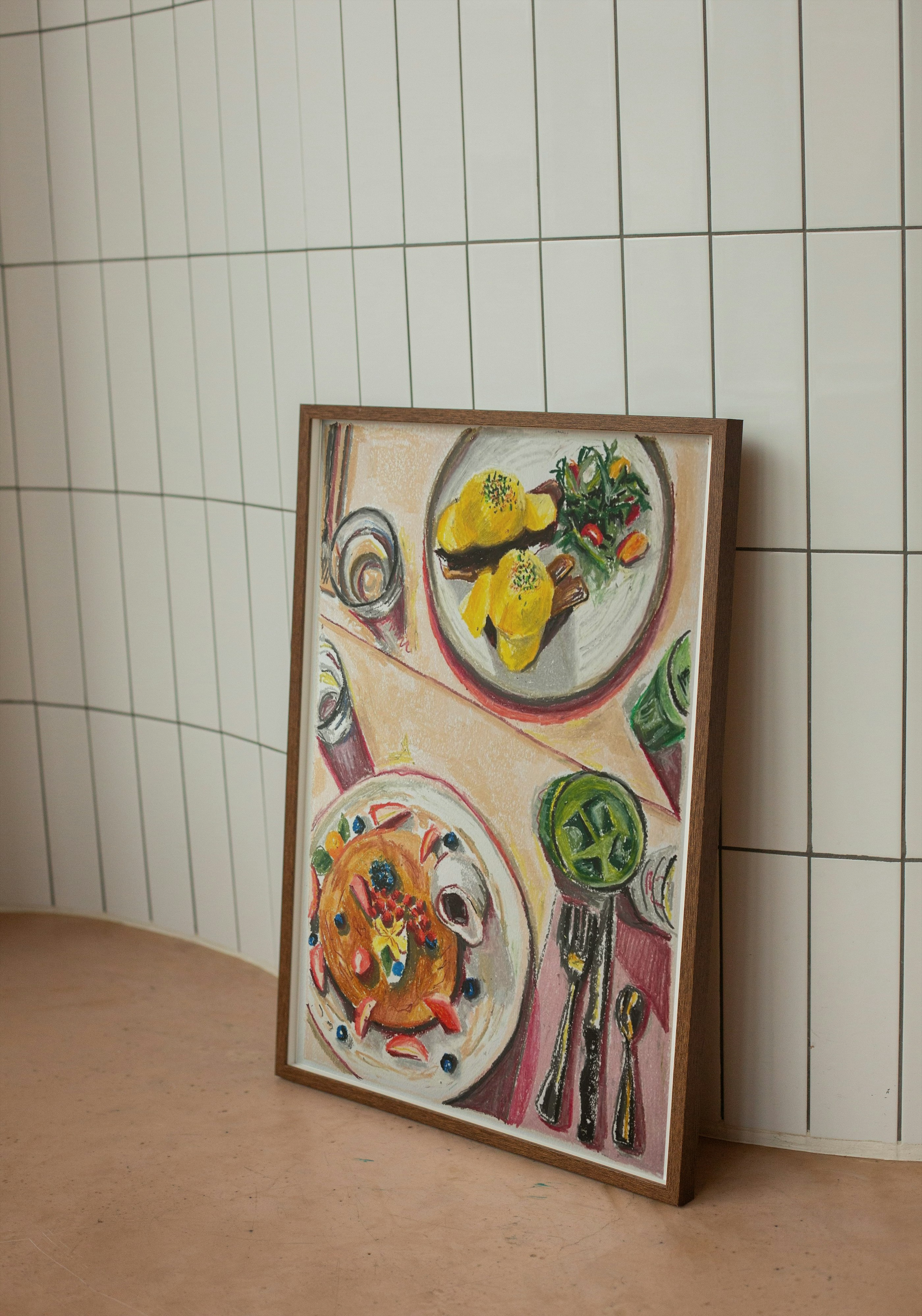 breakfast art | colourful art for your home