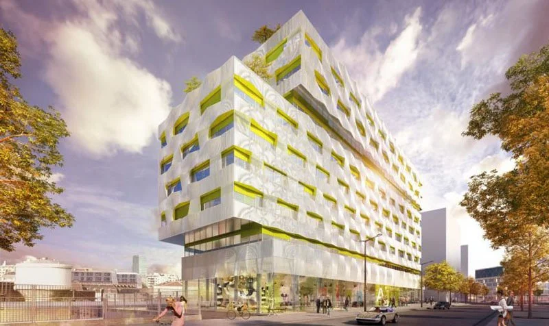 J2si Installe Eric Kayser sur l’immeuble des ACM au 15/19 avenue Pierre Mendes France