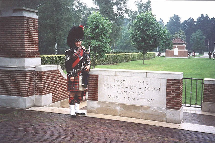 TBT to the band's travels to the Netherlands in 2001, S/Sgt Hugh Peden.

Hugh, now Pipe Major of the RCMP "E" Division Pipe Band, continues to lead with the same dedication and spirit shown in this moment&mdash;hard to believe it&rsquo;s be