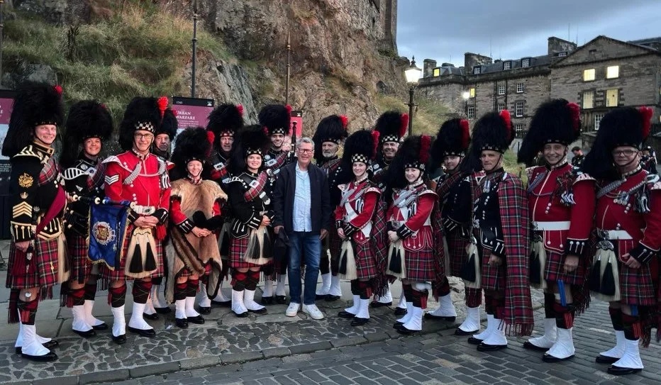 The Vancouver Police Pipe Band was honoured to receive a recognition award from the Army School of Bagpipe Music and Highland Drumming for our participation in the 2026 Royal Edinburgh Military Tattoo, &ldquo;A Call to Gather&rdquo; @edinburghtattoo 