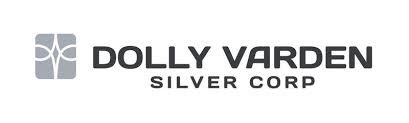 Dolly Varden Silver Corp logo with a stylized cross symbol.