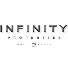 Infinity Properties logo with the words 'Built Proud' beneath it.