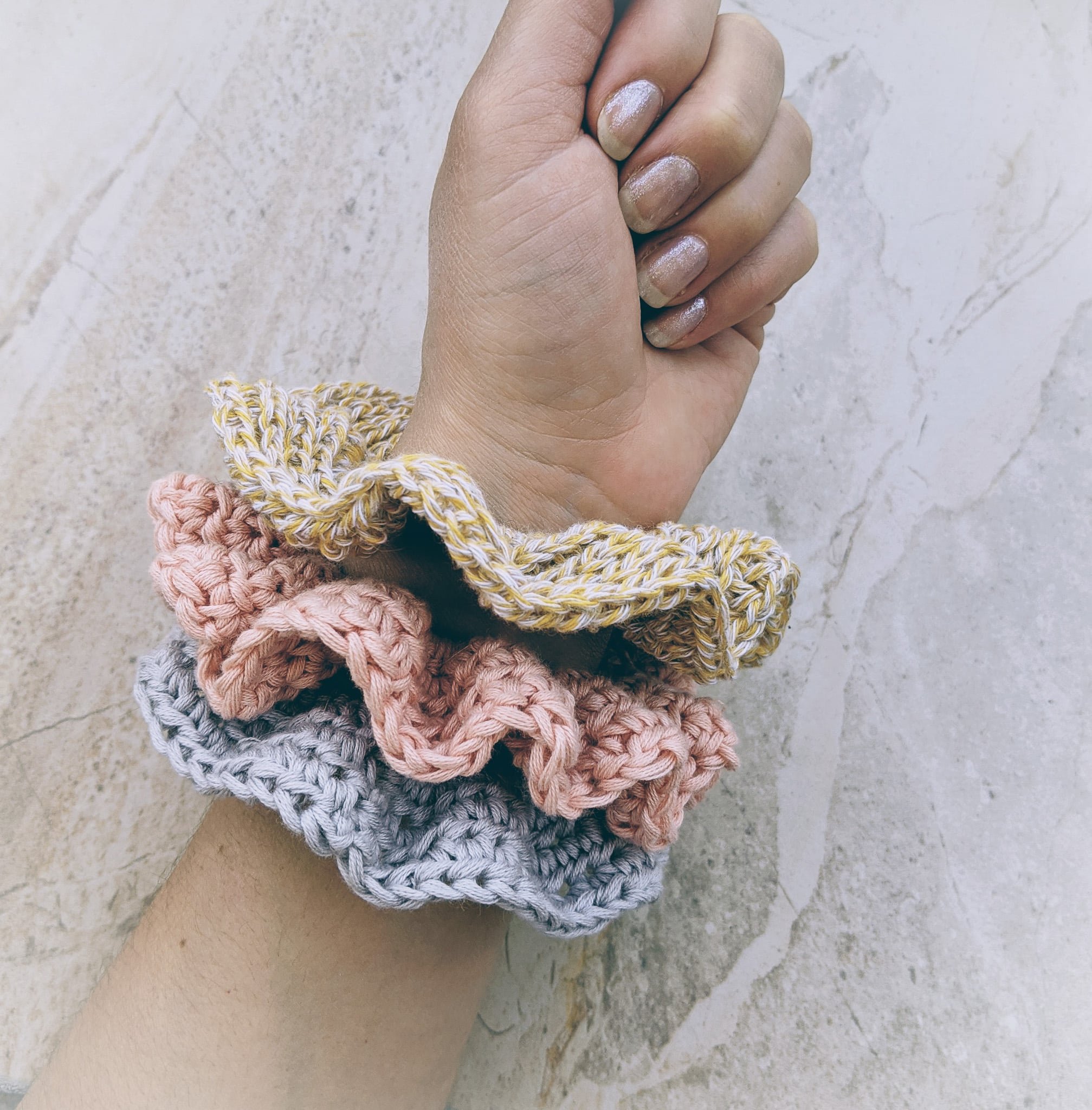 ATELIER Scrunchie au crochet – niveau débutant