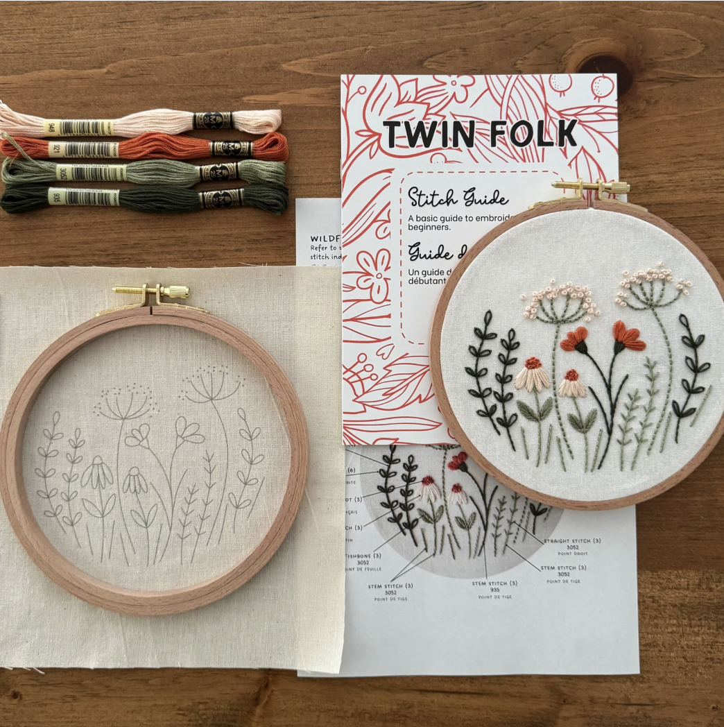 ATELIER BRODERIE AVEC TWINFOLK