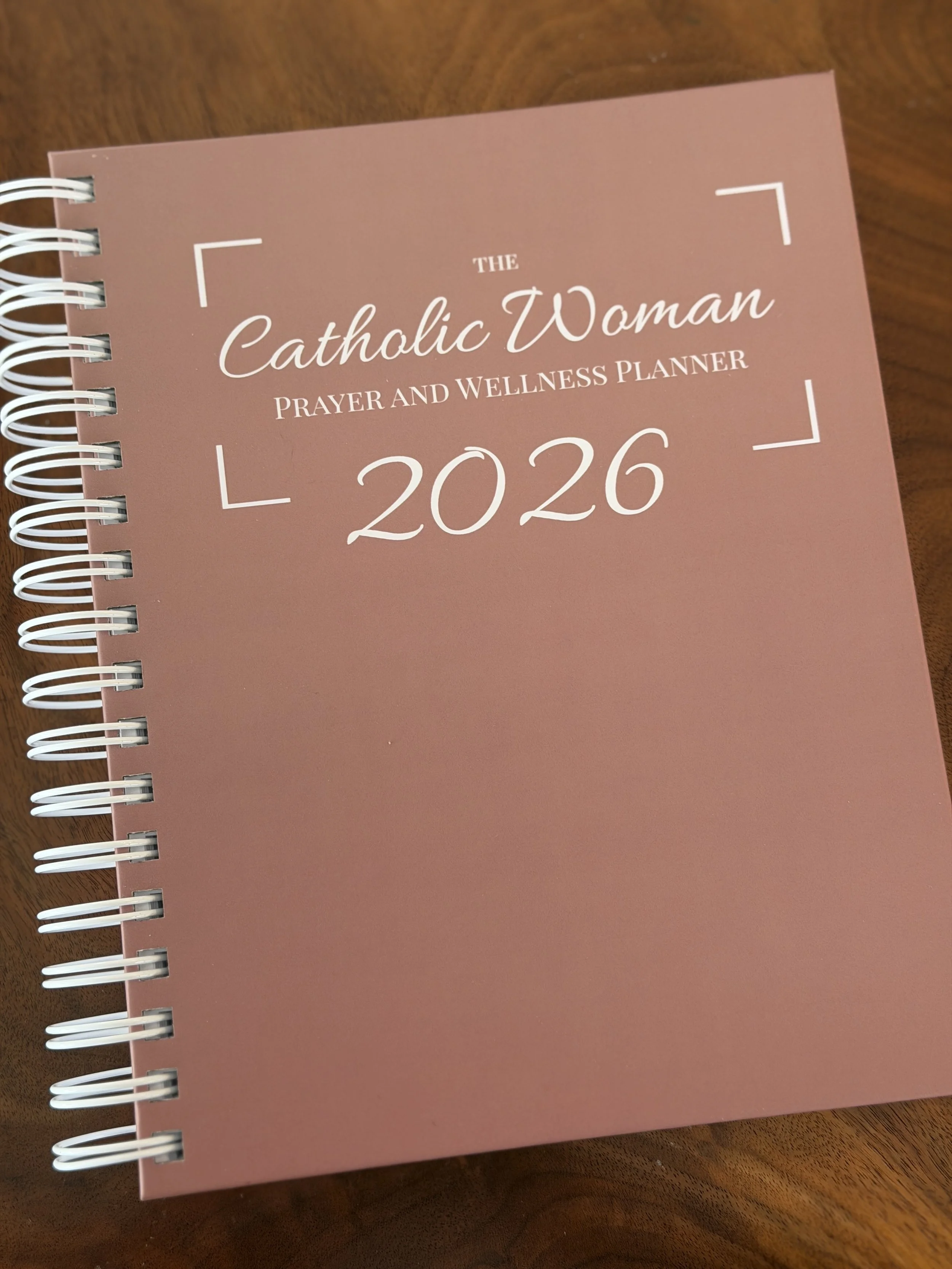 The Catholic Woman’s Prayer & Wellness Planner 2026