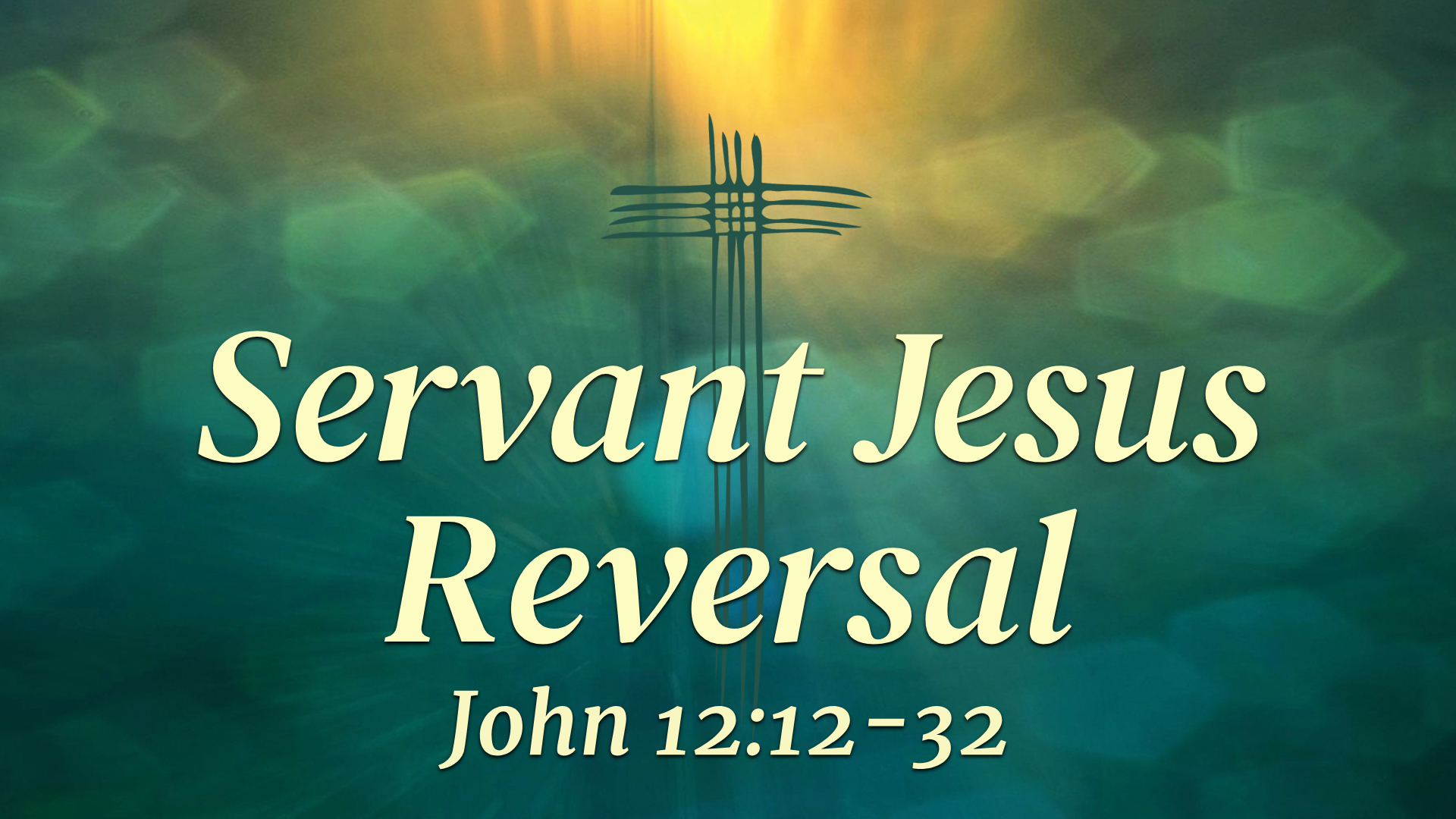 Servant Jesus, Reversal