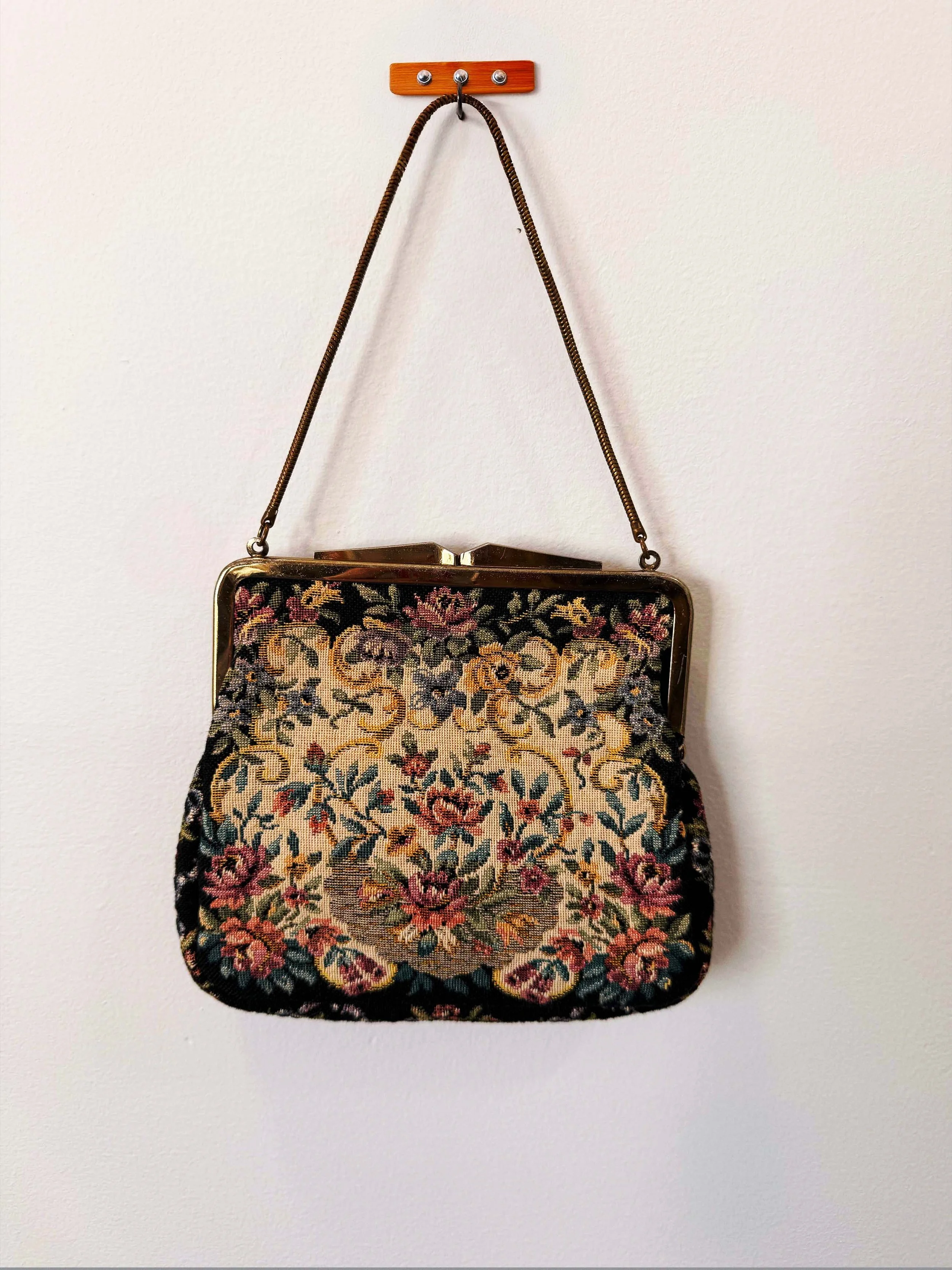 Vintage Tapestry Purse