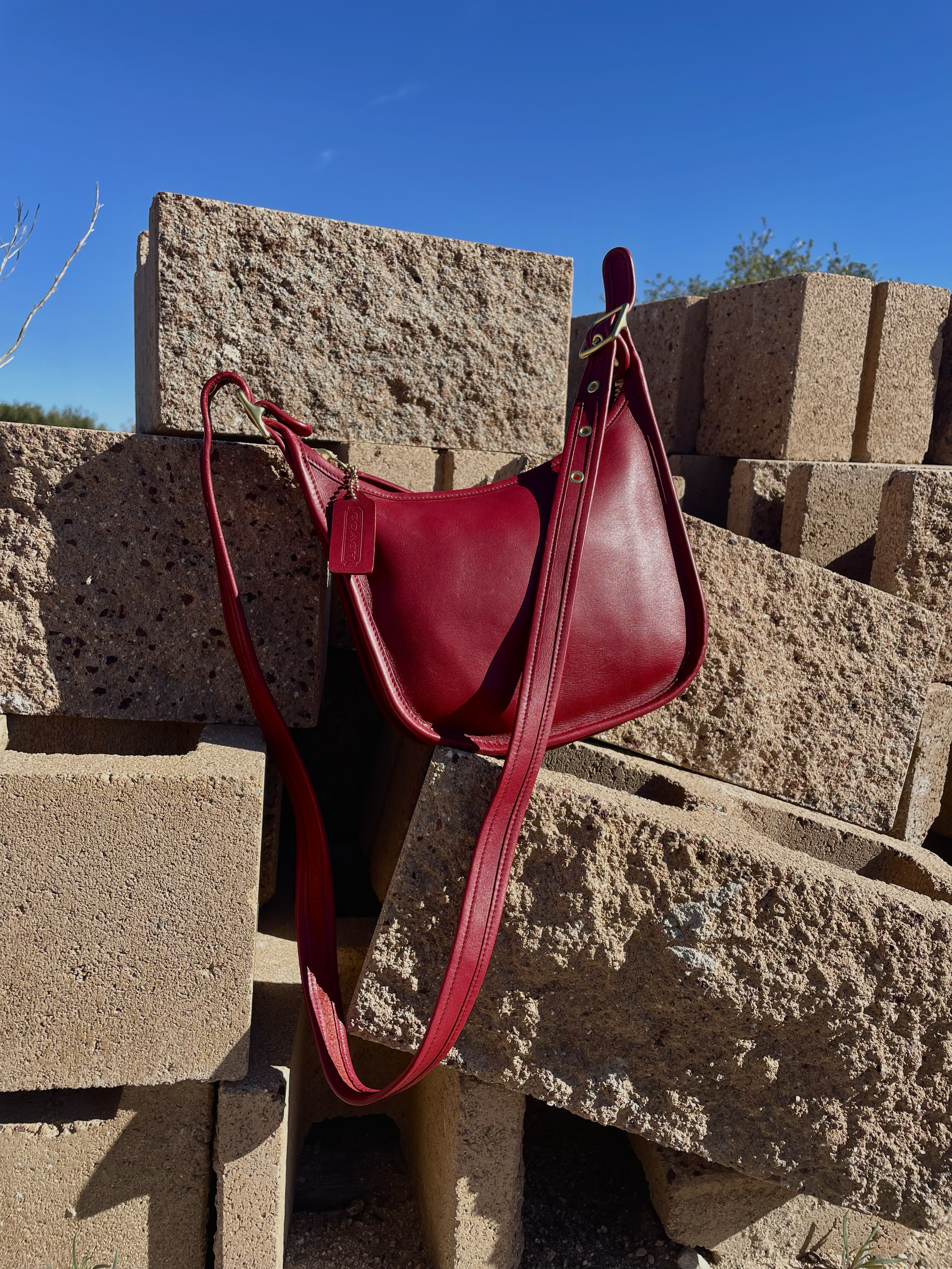 Coach 2004 Janice Legacy Shoulder Bag