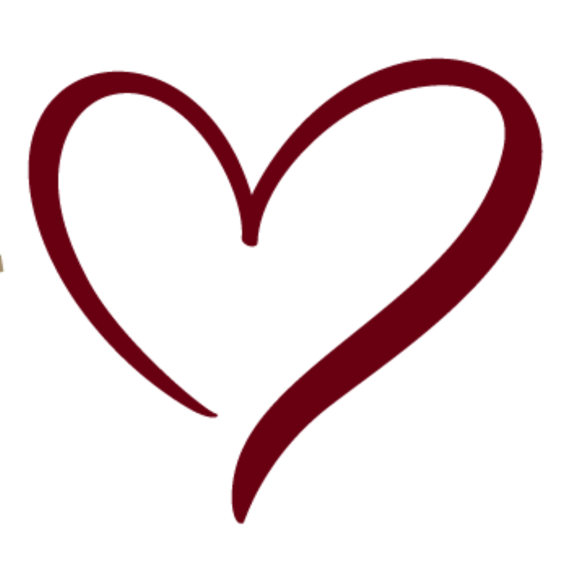 Red heart symbol