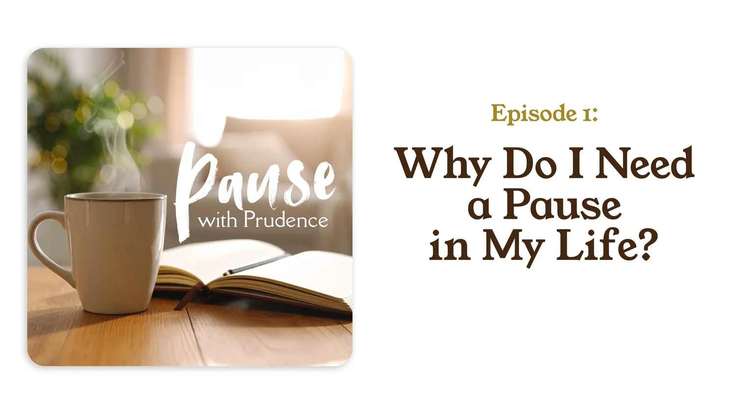 1 | Why Do I Need a Pause in My Life? episode artwork