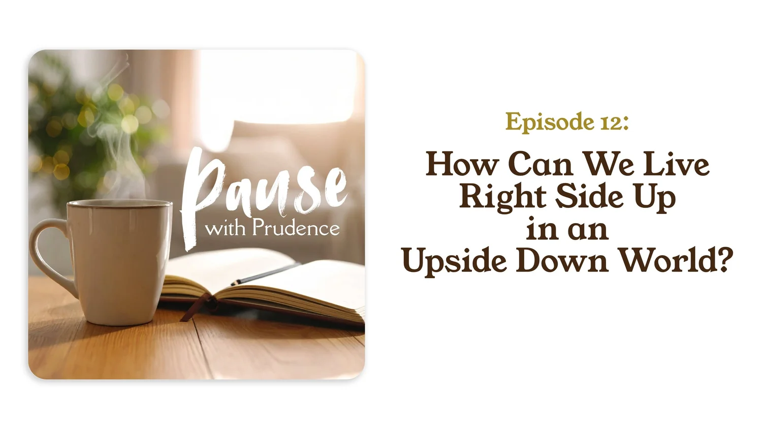 12 | How Can We Live Right Side Up in an Upside Down World? episode artwork