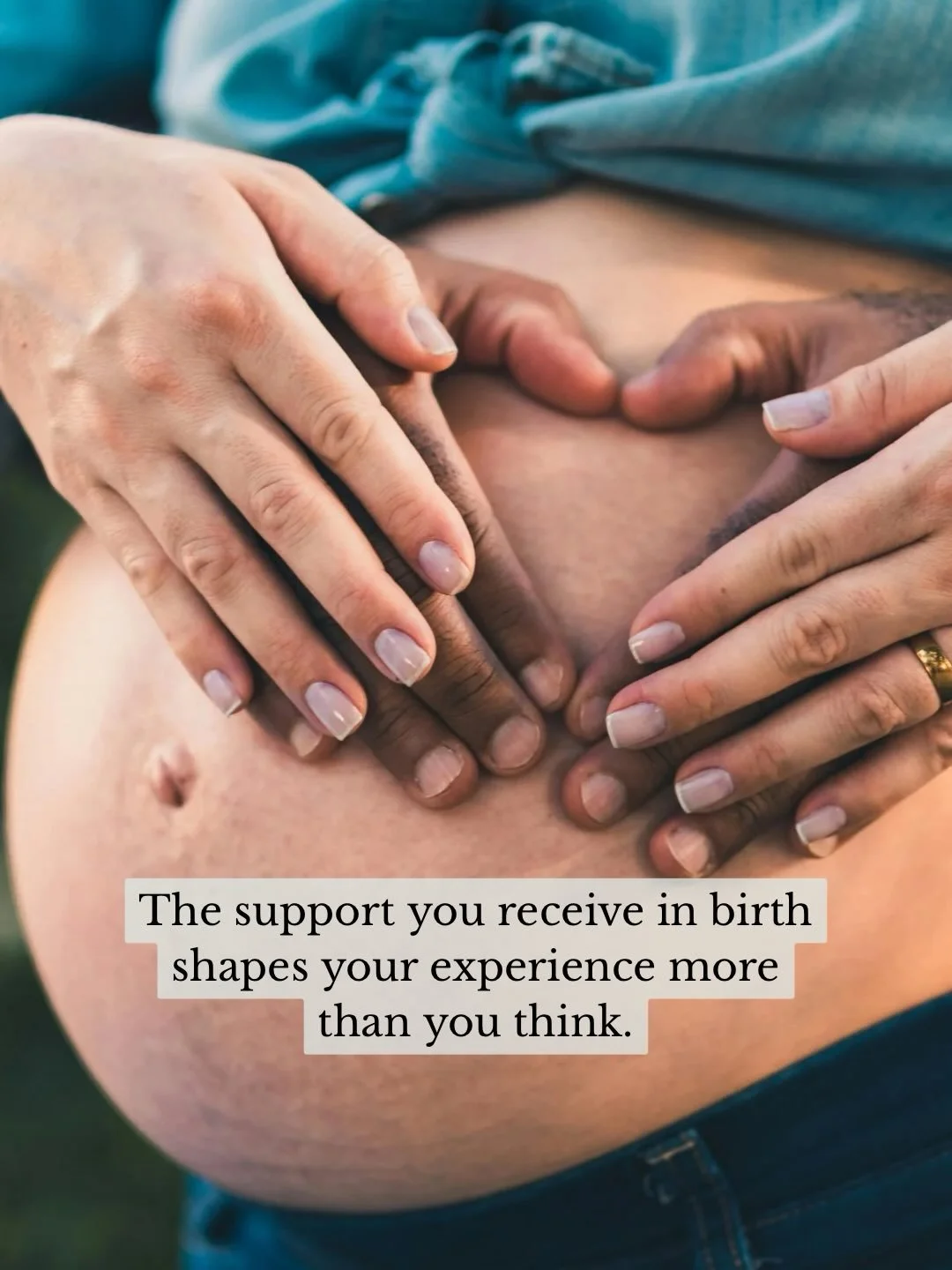 Support isn&rsquo;t about doing more. Or getting it all right or knowing everything. 💫

It&rsquo;s about knowing what matters.💫

I&rsquo;ve seen how the presence of a steady, grounded support person can shift an entire birth experience. 💫

And I&r