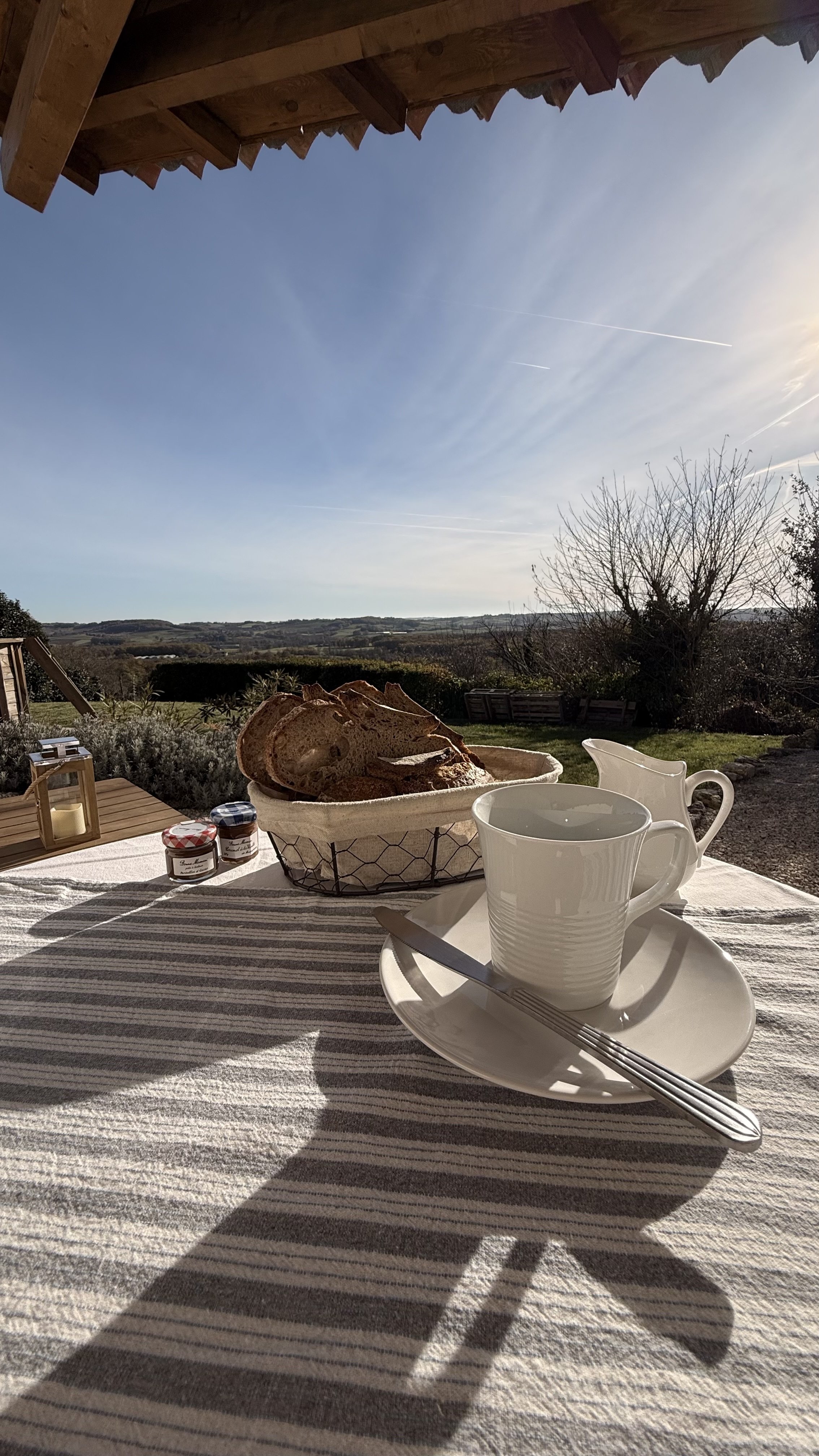 Breakfast on the terrace