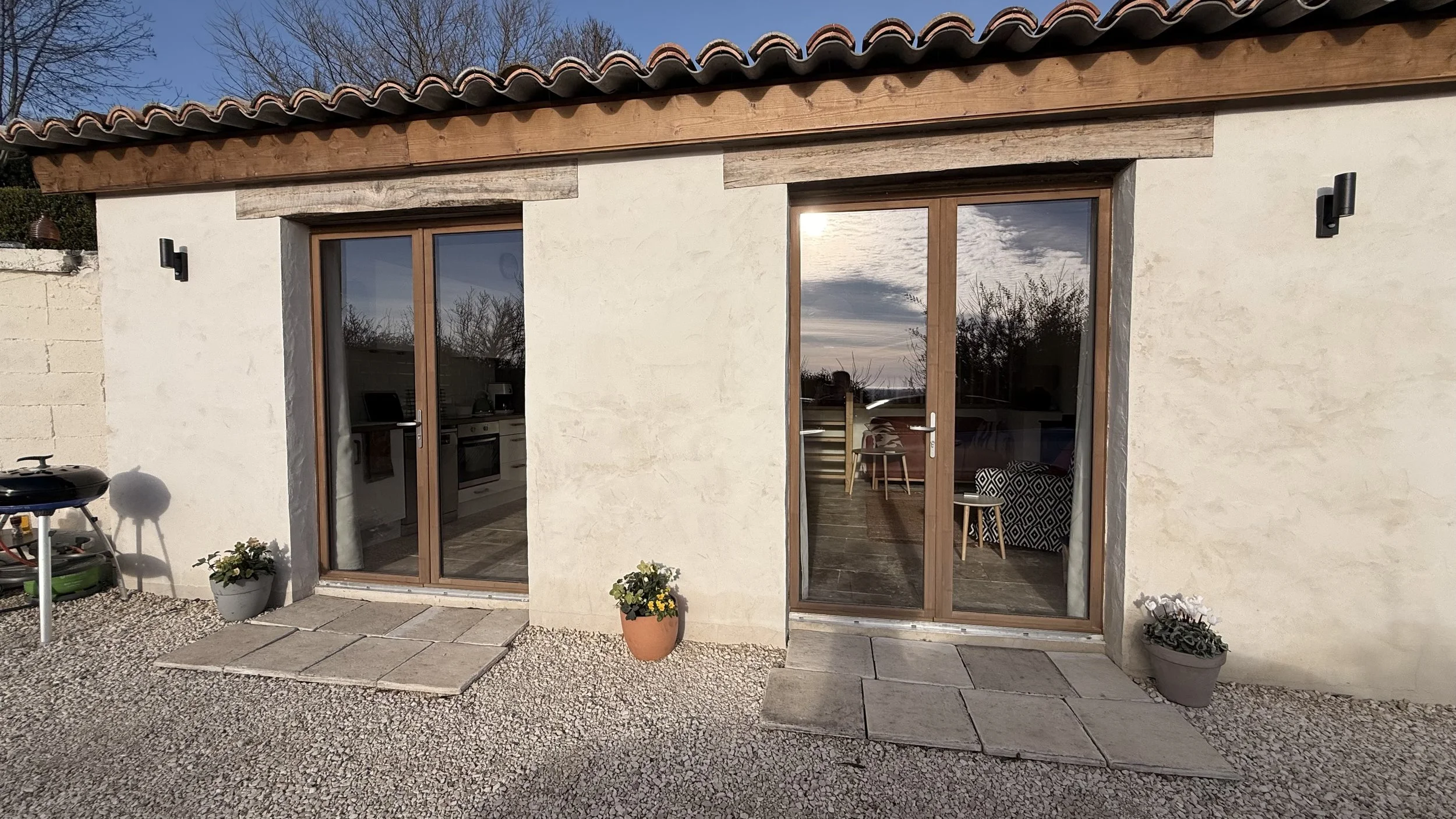 Front of the property 