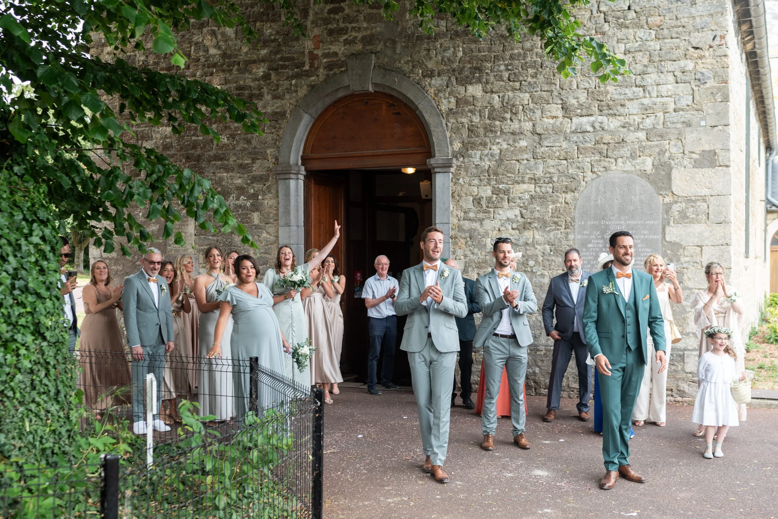 Arrivé a l'église de Marquise