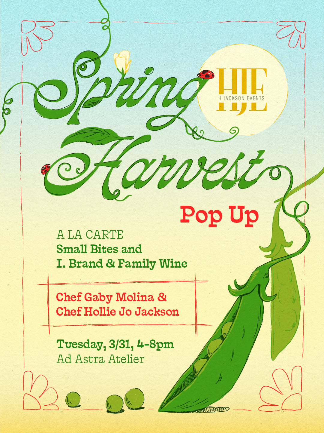 Spring Harvest Pop Up