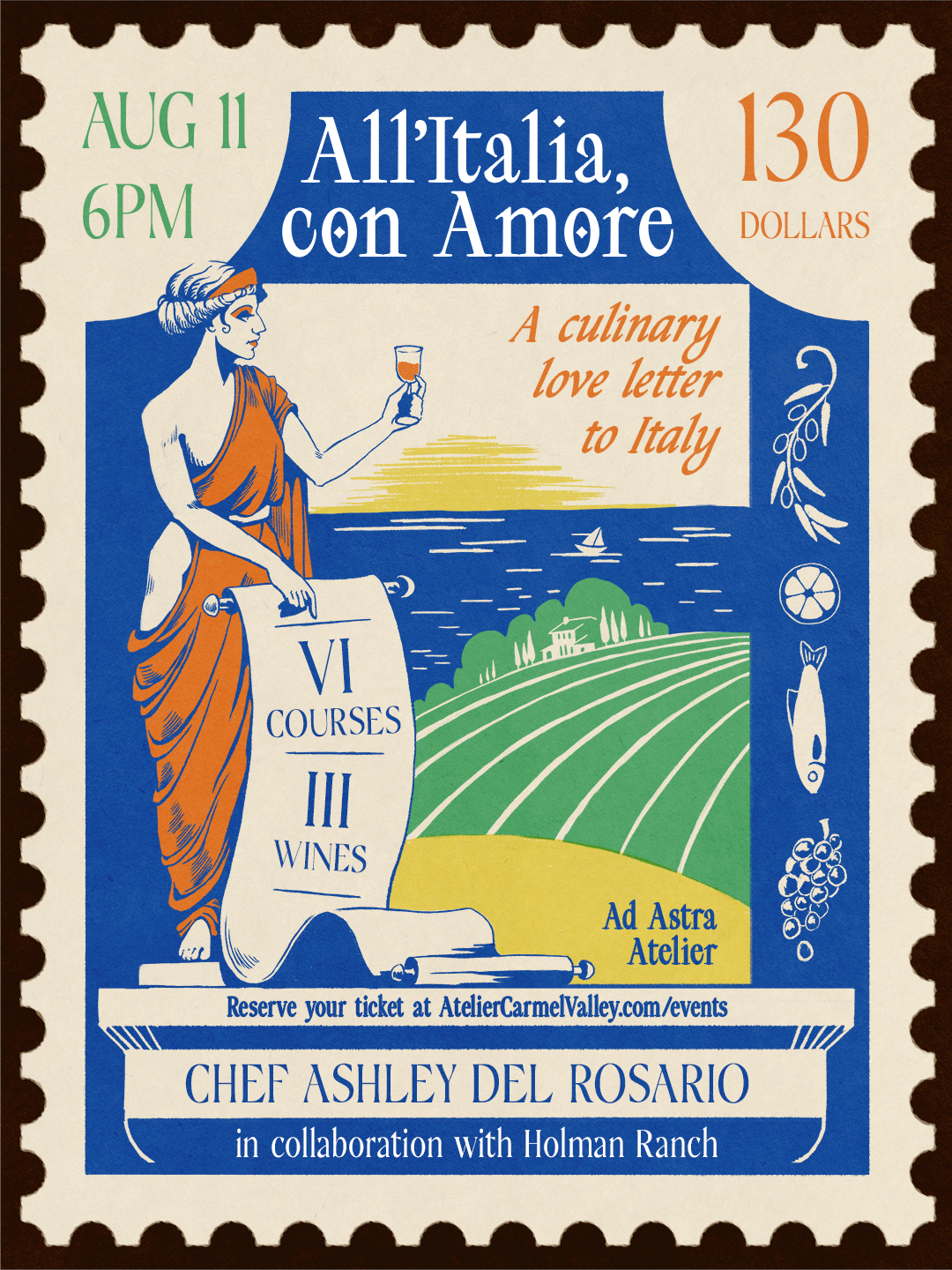 To Italy, with Love: Italian Dinner Pop Up