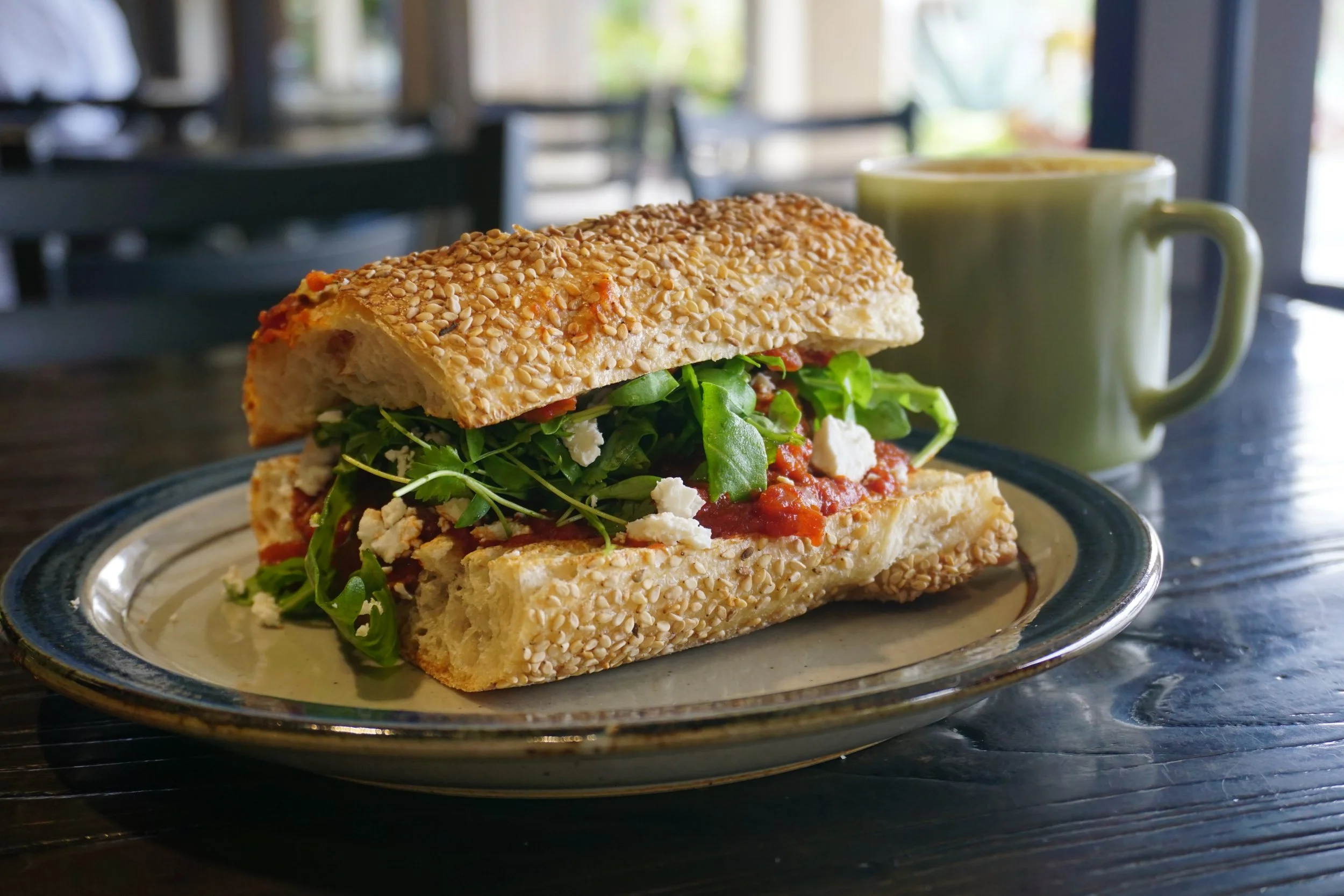 Meatball sub on stirato