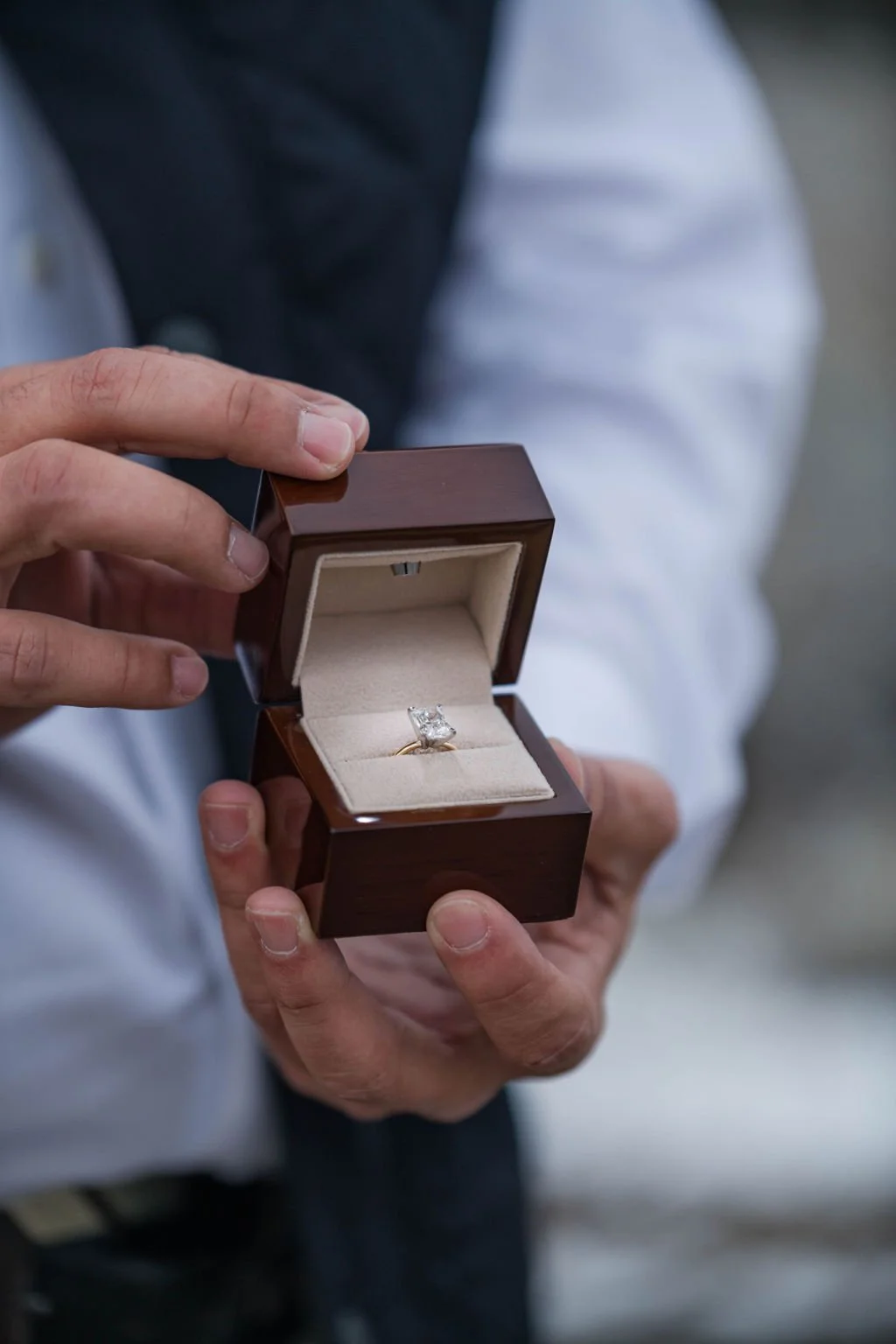 Jackson Hole Winter Proposal Ring Inspiration