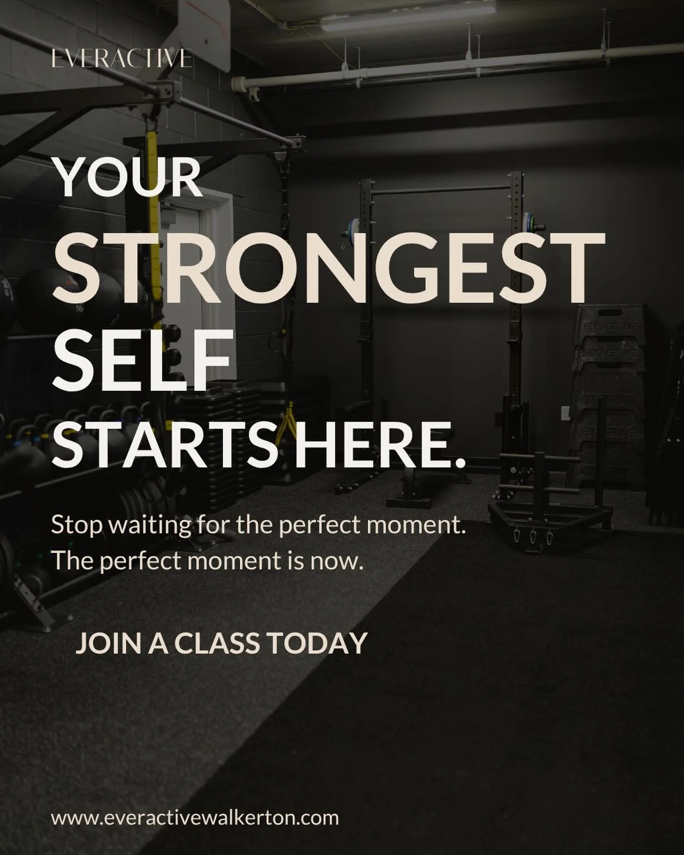 YOUR STRONGEST SELF STARTS HERE 💪

There&rsquo;s no perfect time to start. No need to be fitter, stronger, or more confident before you walk through the door.

At EverActive, we meet you where you&rsquo;re at and help you build strength, confidence,