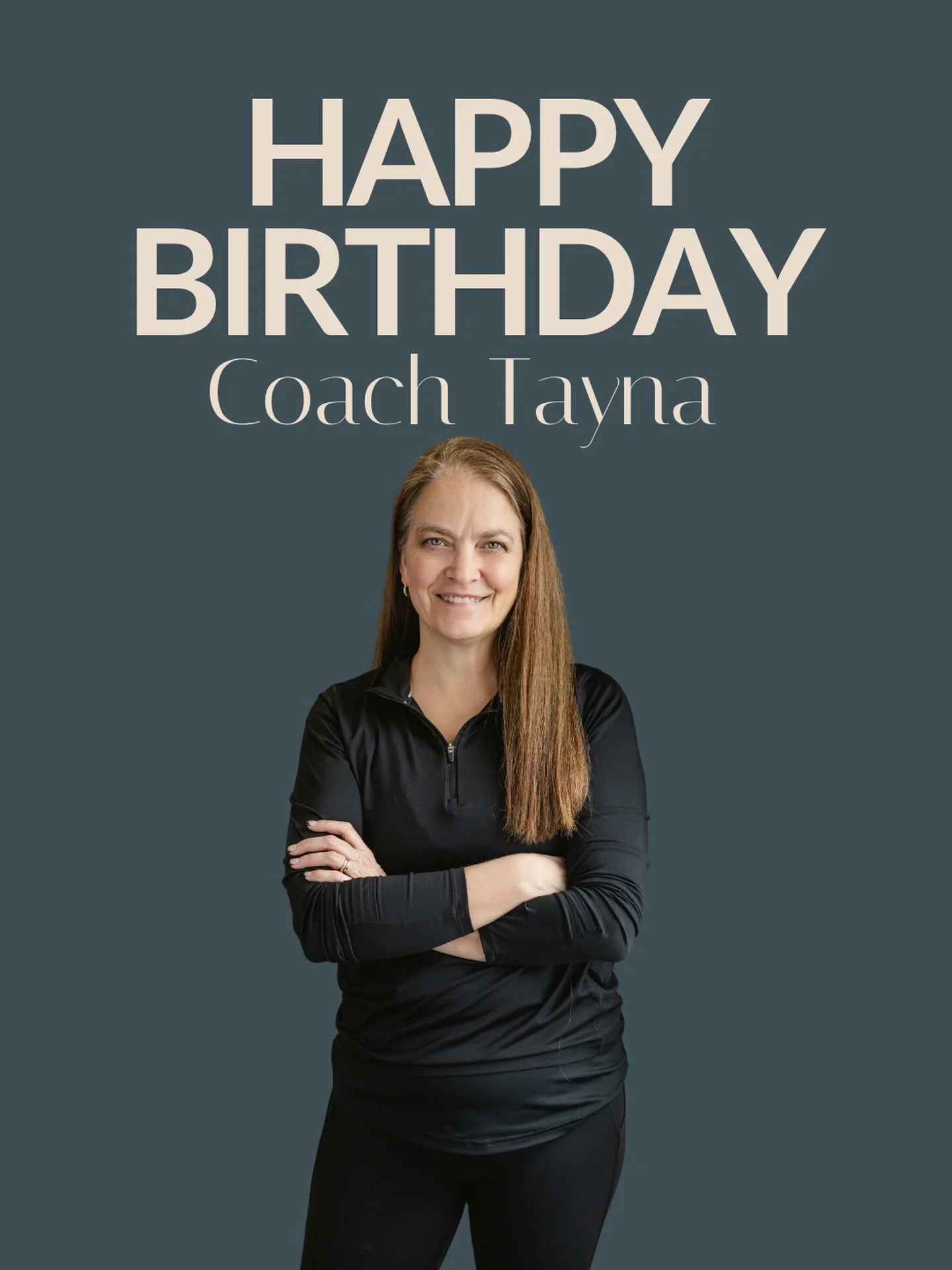 HAPPY BIRTHDAY, COACH TAYNA! 🥳🎉💙

Wishing the happiest of birthdays to our amazing Coach Tayna! Thank you for the energy, positivity, and dedication you bring to the EverActive community. We&rsquo;re so lucky to have you on our team!