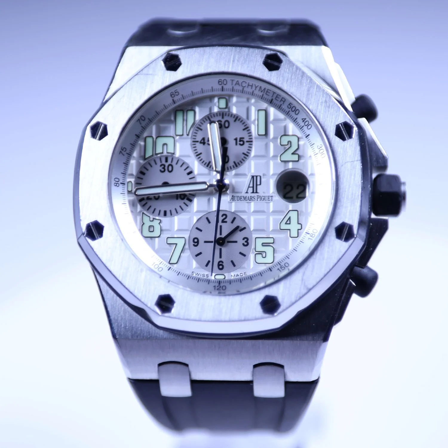 Audemars Piguet White Face:Silver Bezel-6.jpg