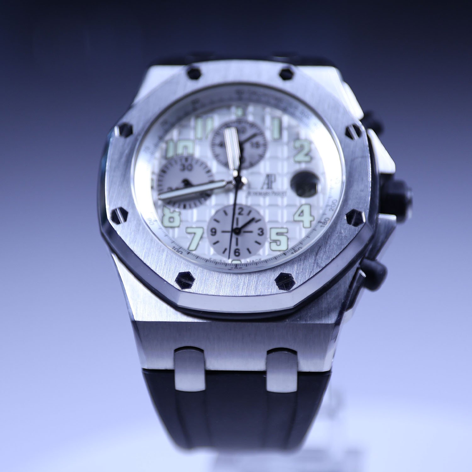 Audemars Piguet White Face:Silver Bezel-1.jpg