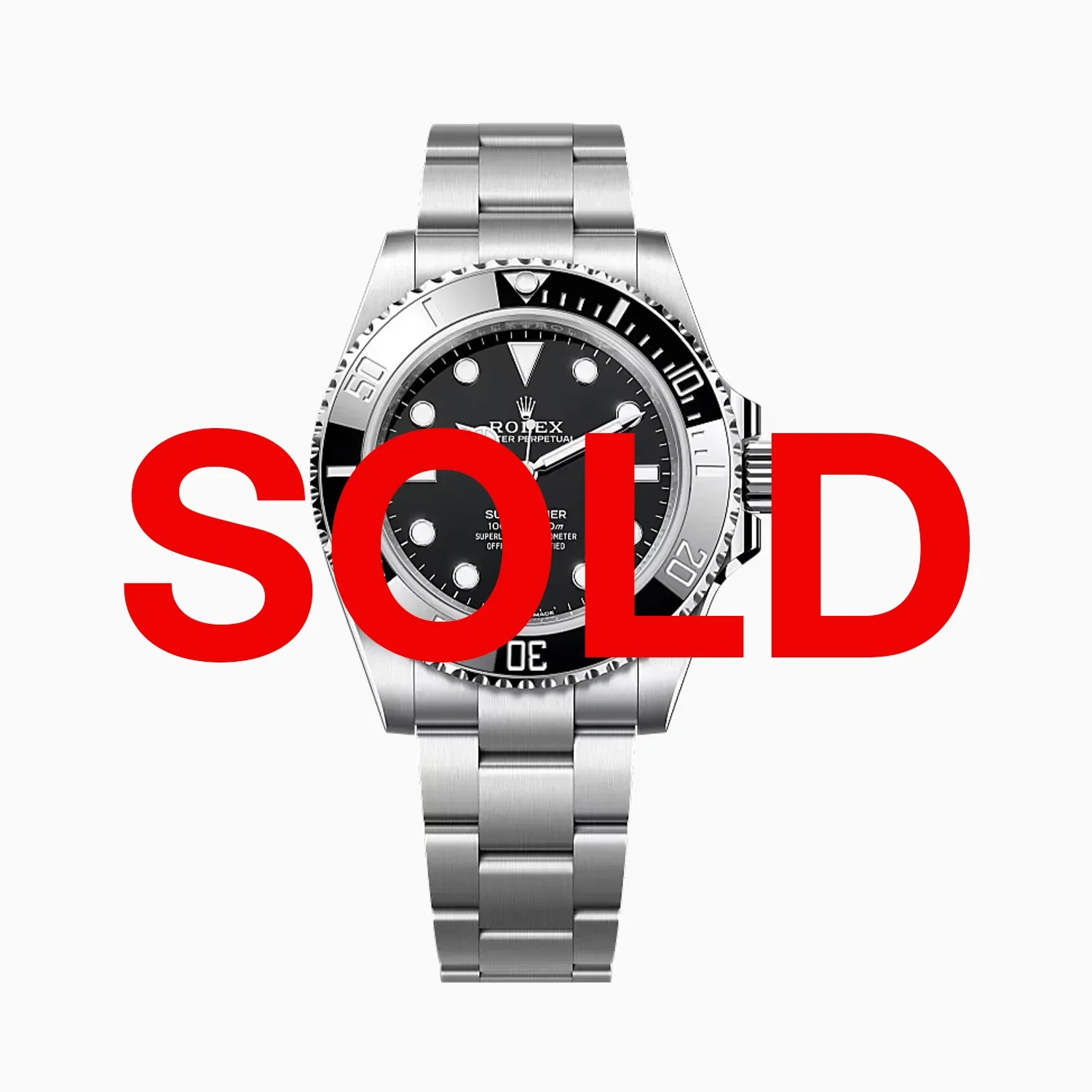 Rolex Submariner No Date Black/Black 41MM 2019