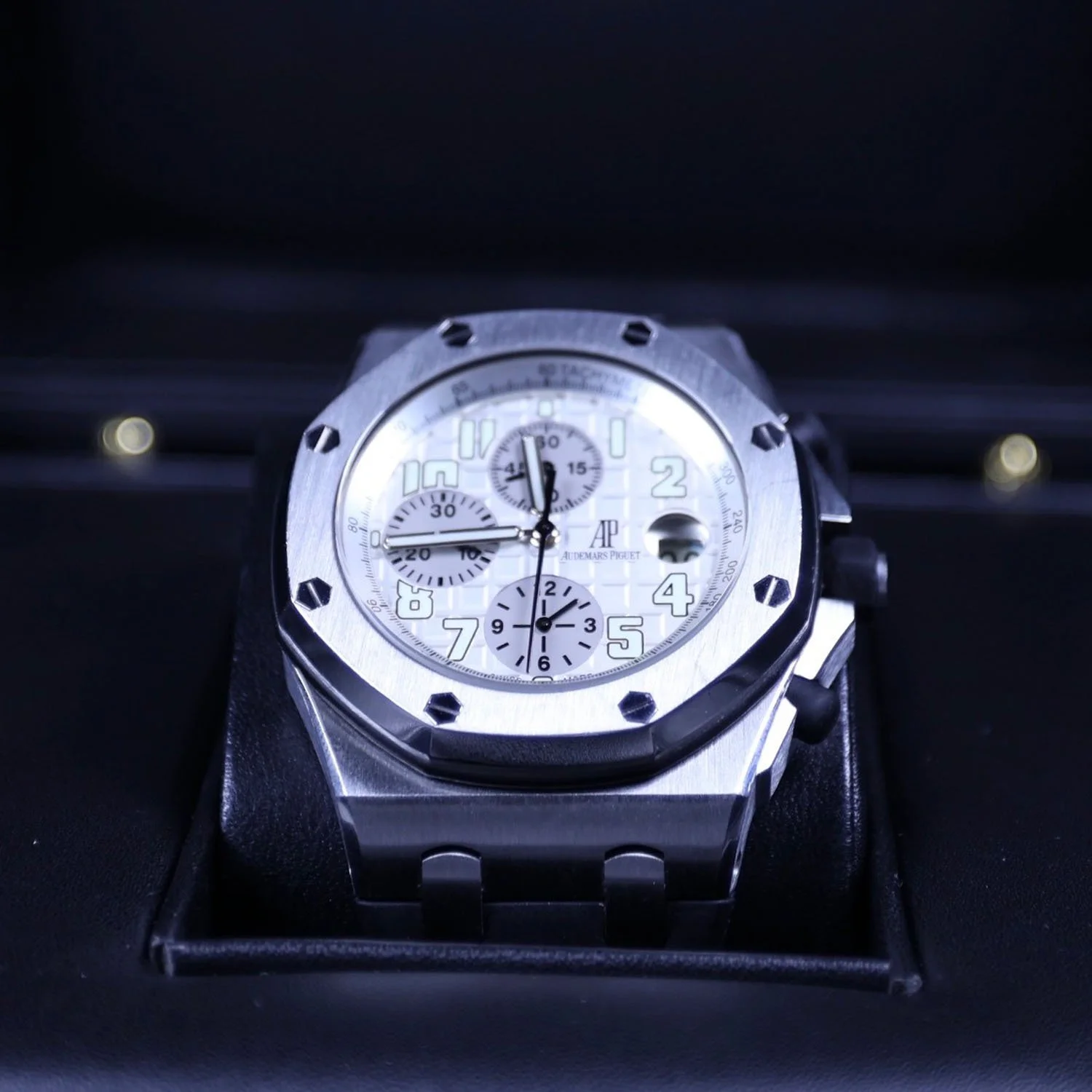 Audemars Piguet White Face:Silver Bezel-7.jpg
