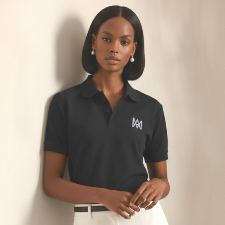 Signature Polo in Black