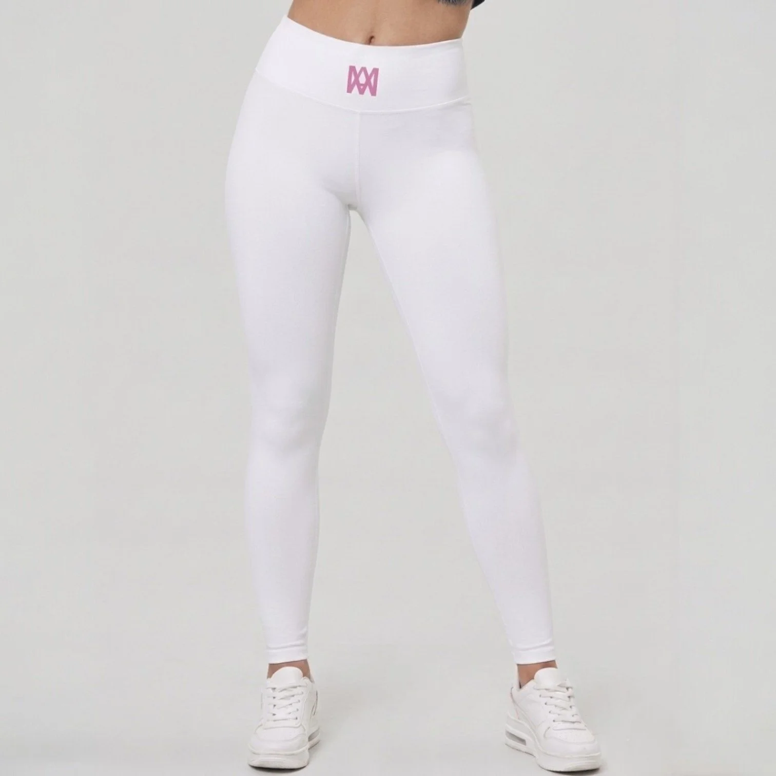 Straight Legging with Pink Logo