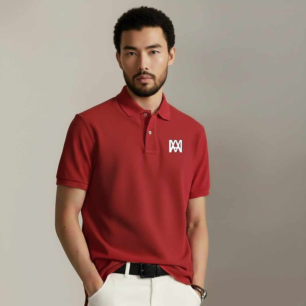 Ana Mor Men's Polo Shirt (Red)
