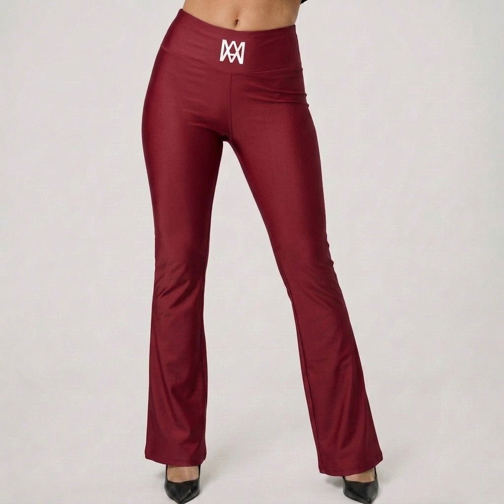 Bordeaux Flare Leggings