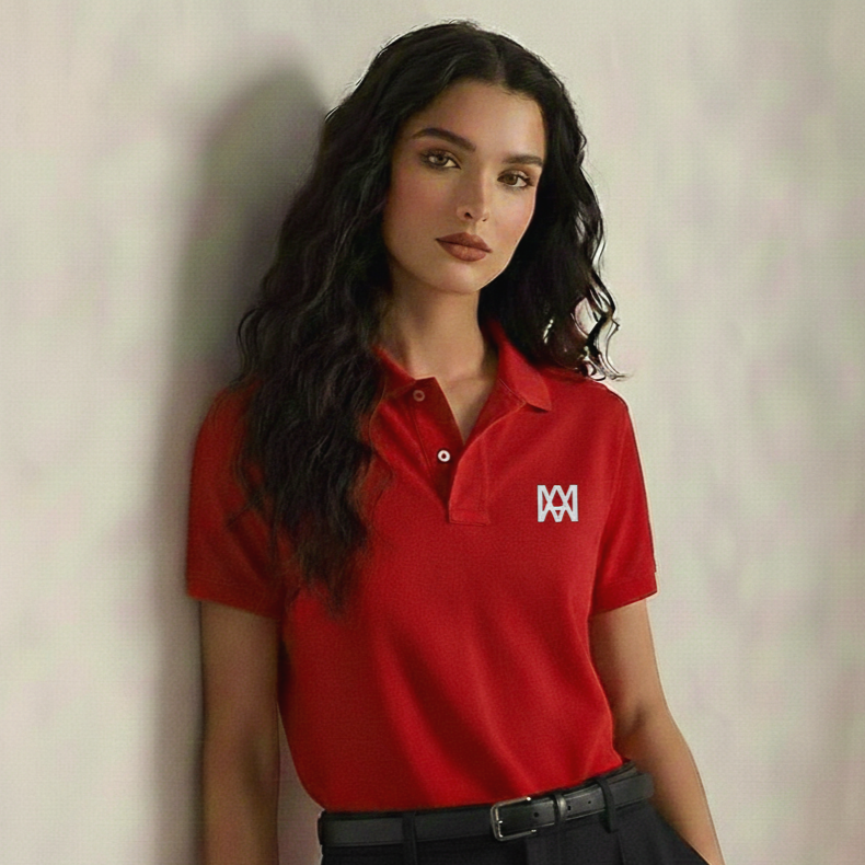 Signature Polo in Red