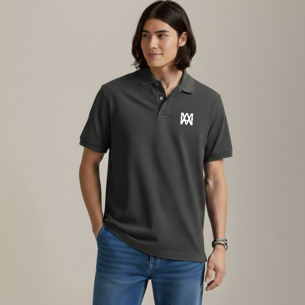 Ana Mor Men's Polo Shirt (Dark Grey)